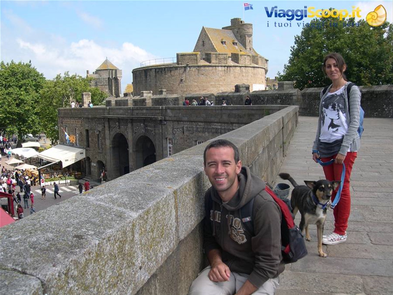 LUNGO LE MURA DI ST. MALO (BRETAGNA)