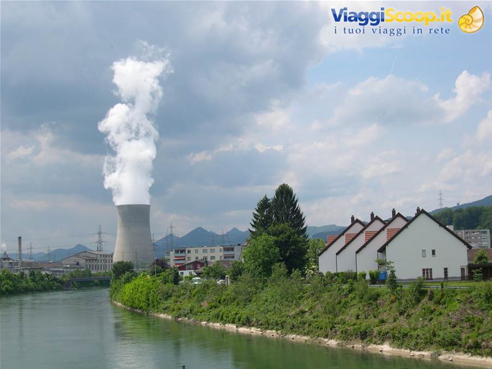 UNA DELLE CENTRALI NUCLEARI DELLA SVIZZERA