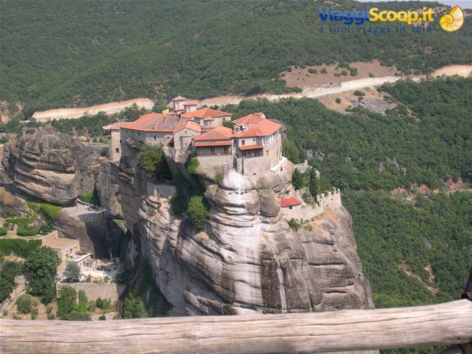 VISTA DEL MONASTERO DALL' ALTO