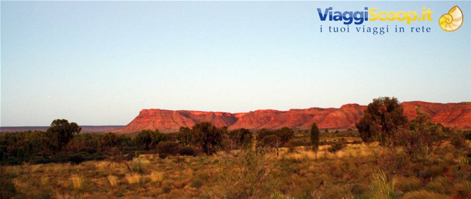 Outback - tramonto Kings Canyon