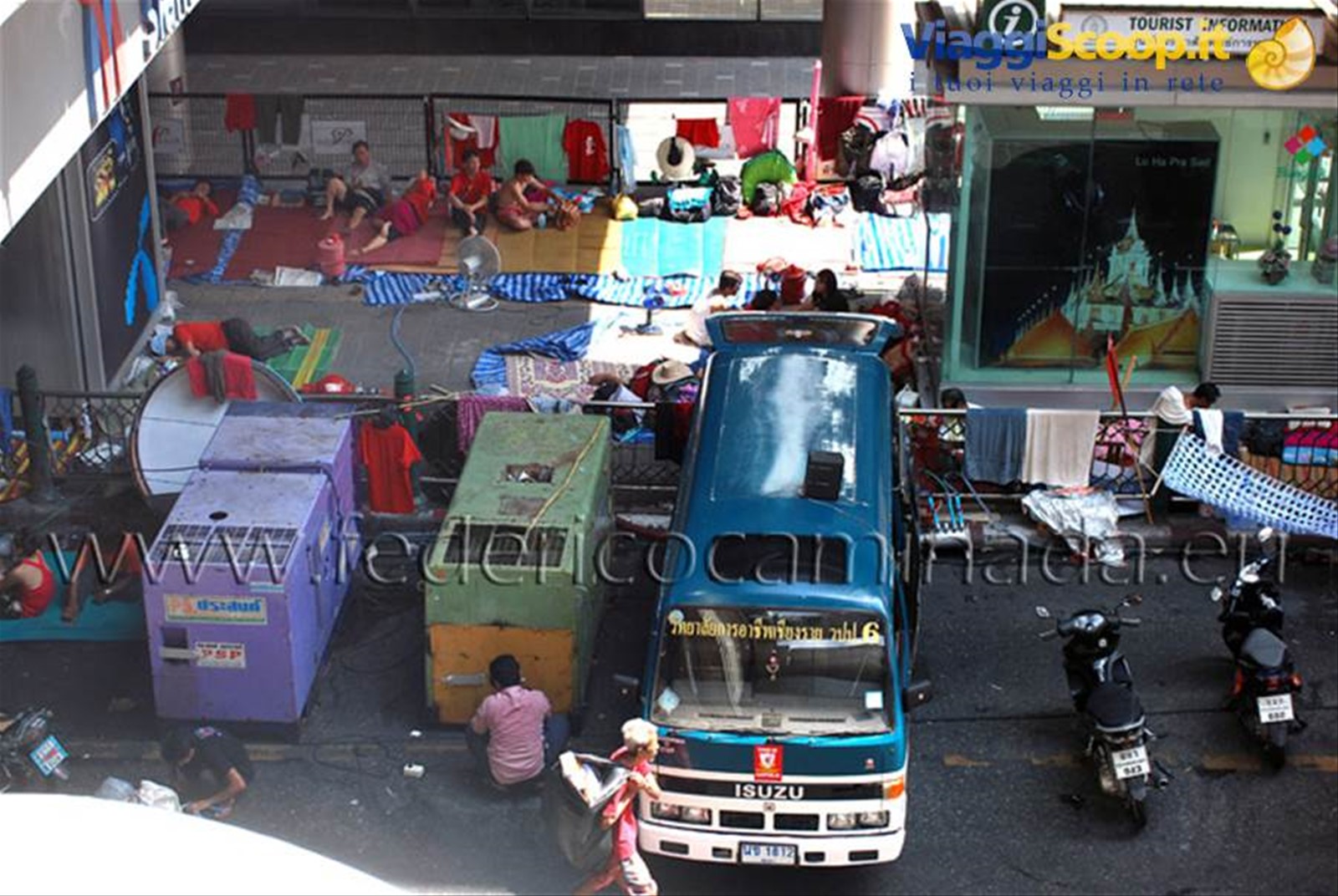 Red shirt, Bangkok, Thailand, Tailandia