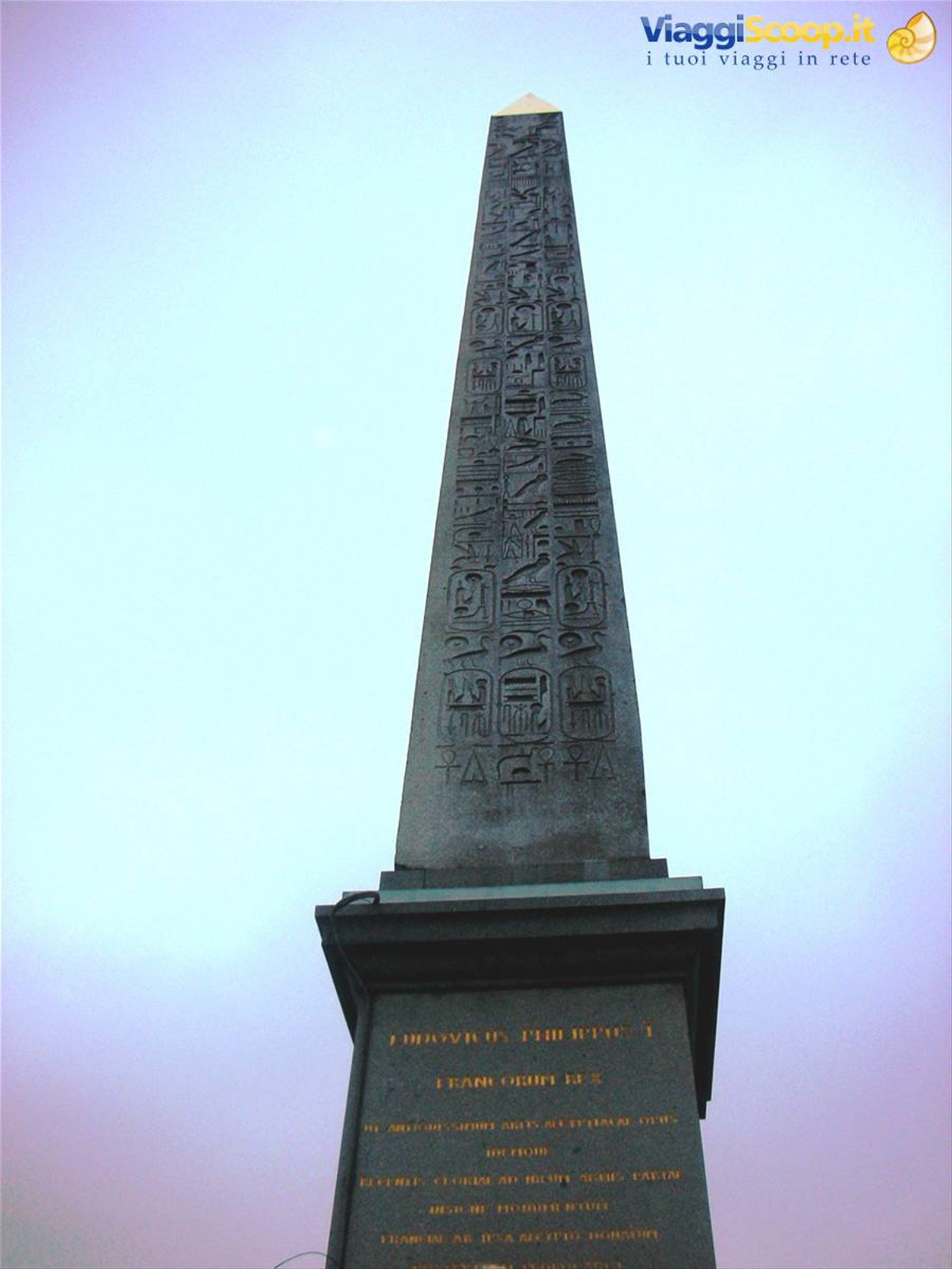 l'obelisco di place de la Concorde