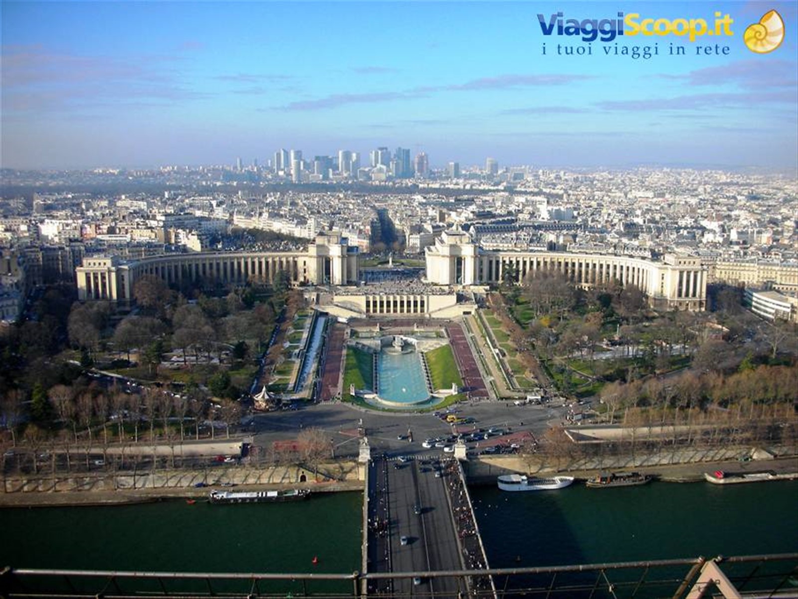 Il Trocadero visto dalla tour