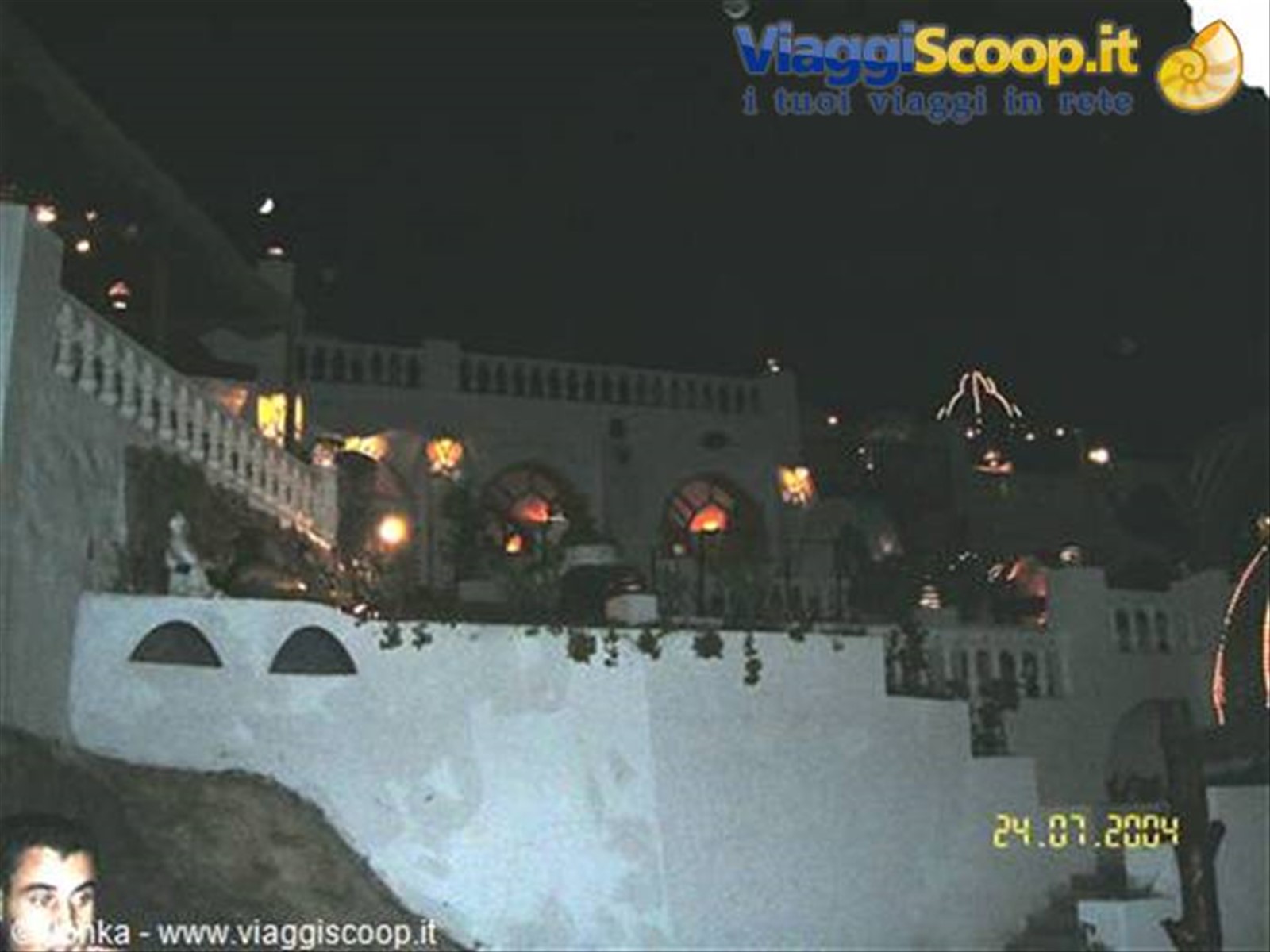 fefela, il ristorante ad hurghada, foto notturna
