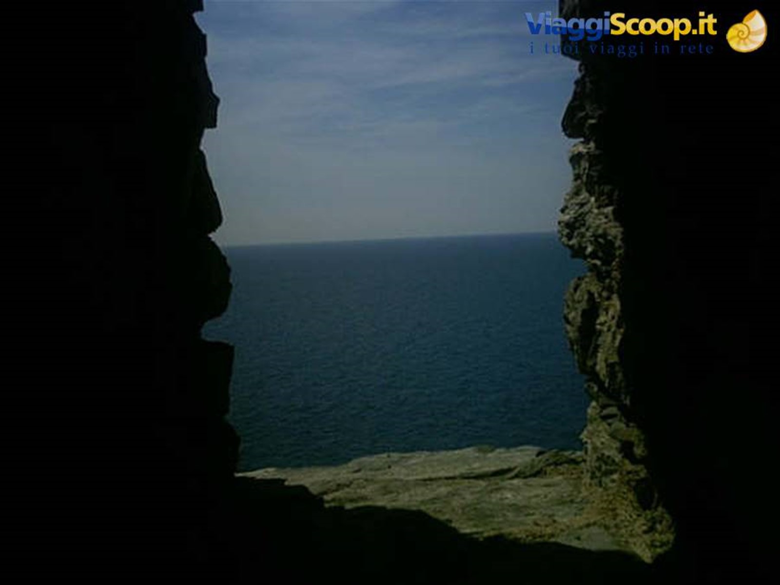 Mare dalla torre di Vernazza