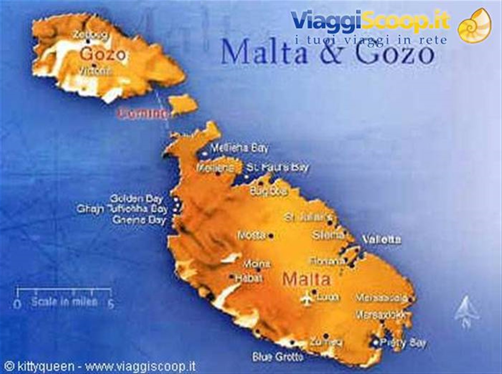 MAPPA DELL'ARCIPELAGO