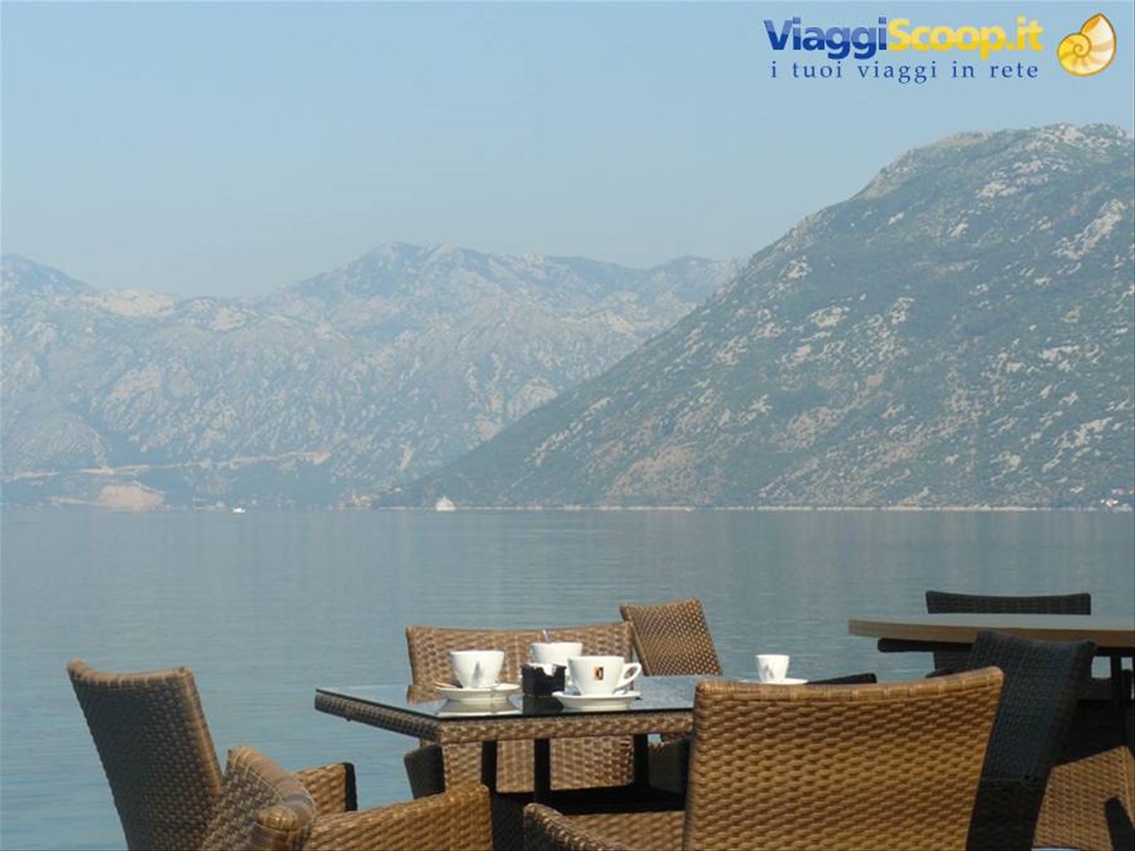 Colazione con vista sulle bocche di Cattaro