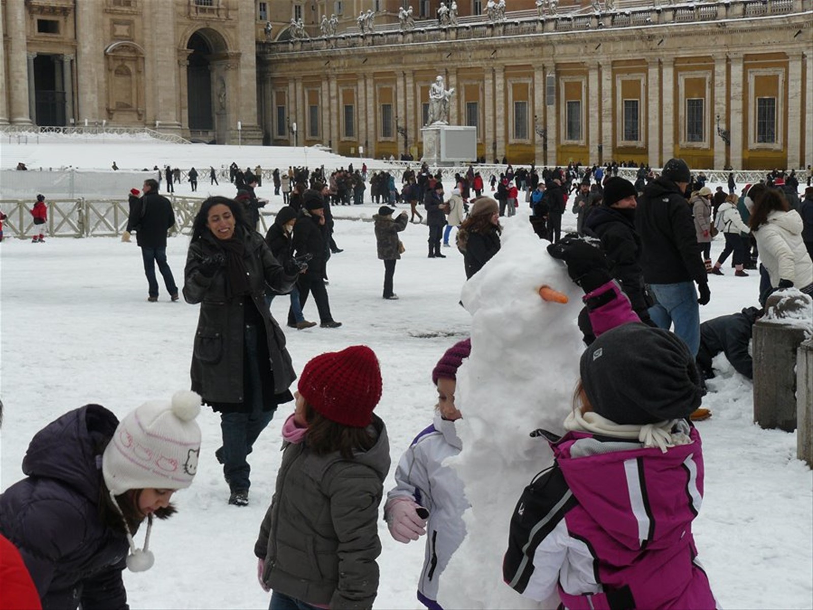 Festa grande in Piazza San Pietro