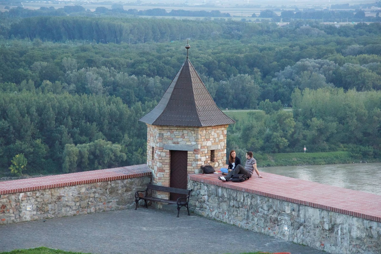 Bratislava-Panorama dal Castello