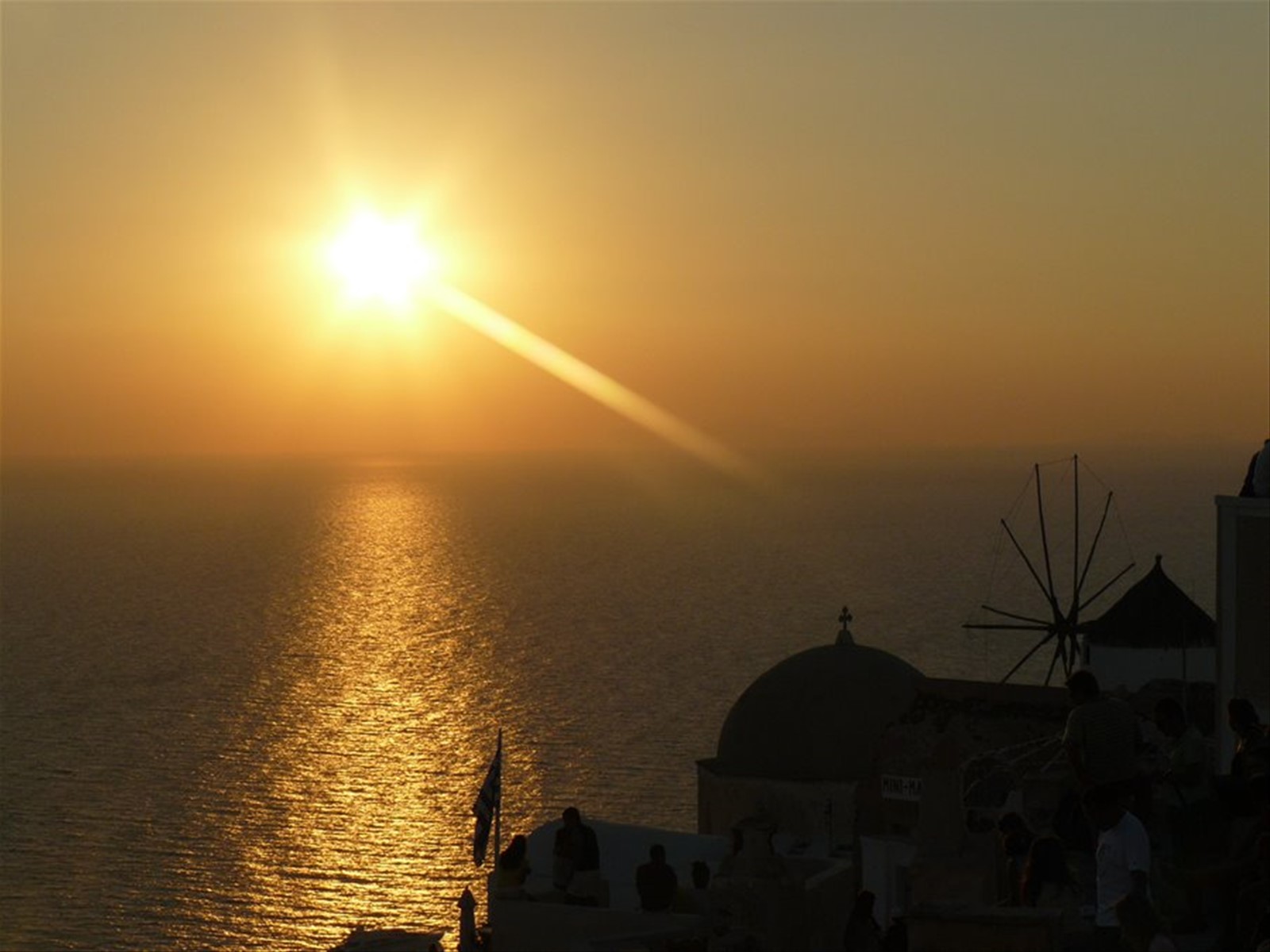 Il tramonto di Oia