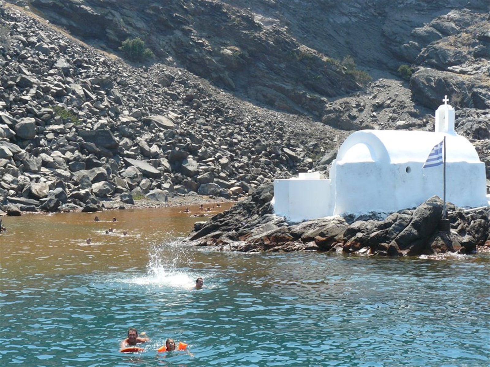 Palea Kameni - Hot Springs