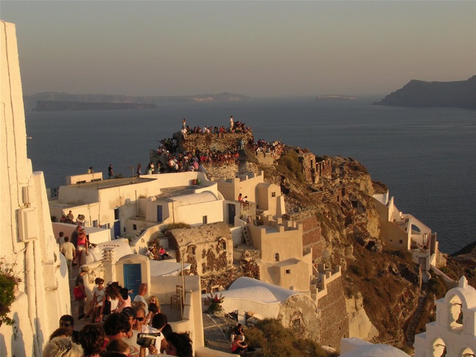 Il tramonto di Oia