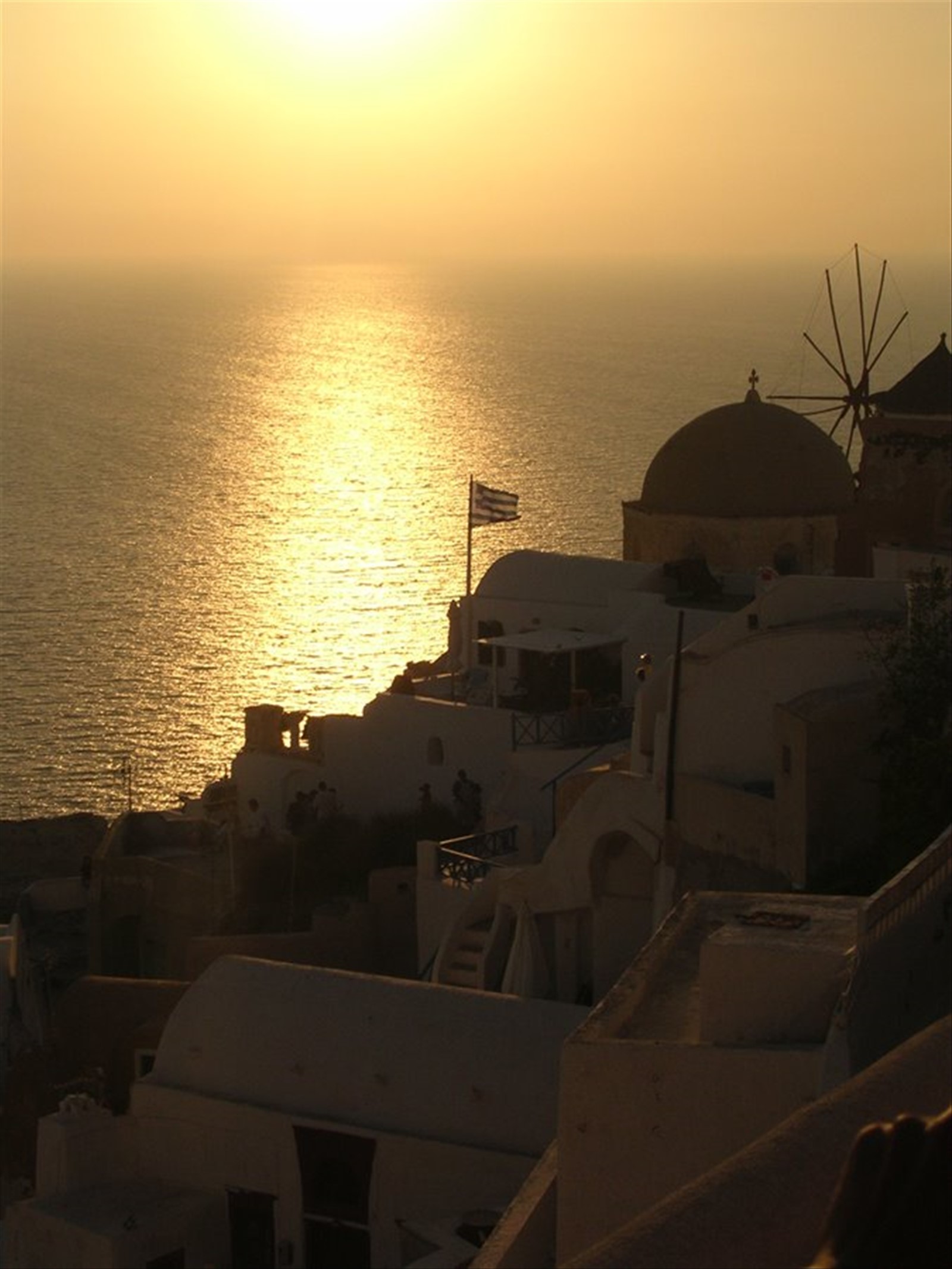 Il tramonto di Oia