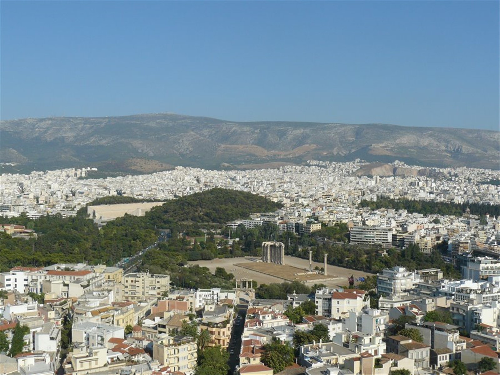 Atene - Panorama dall'Acropoli