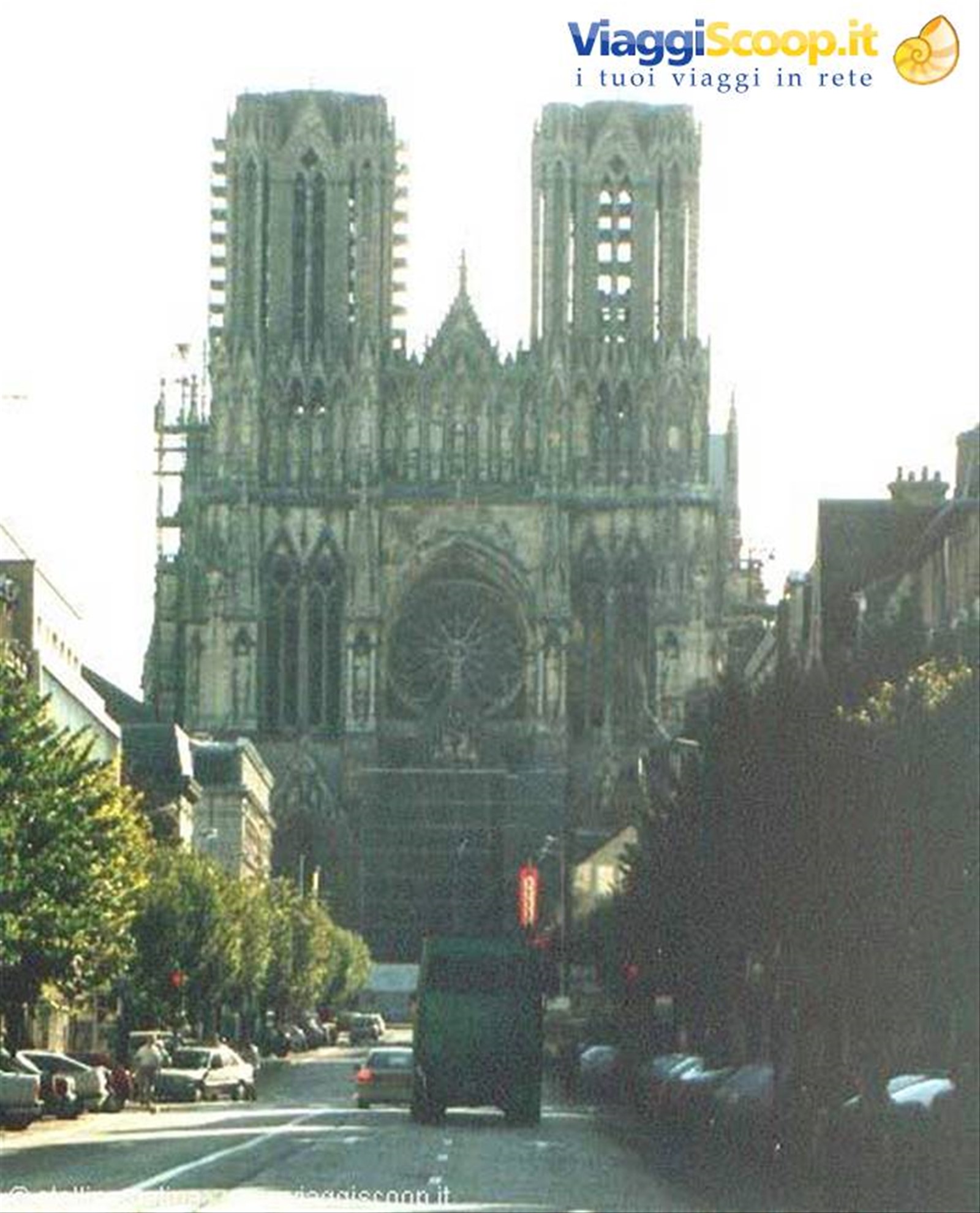 Reims, Cattedrale di Notre Dame, capolavoro del gotico maturo, iniziata nel 1211