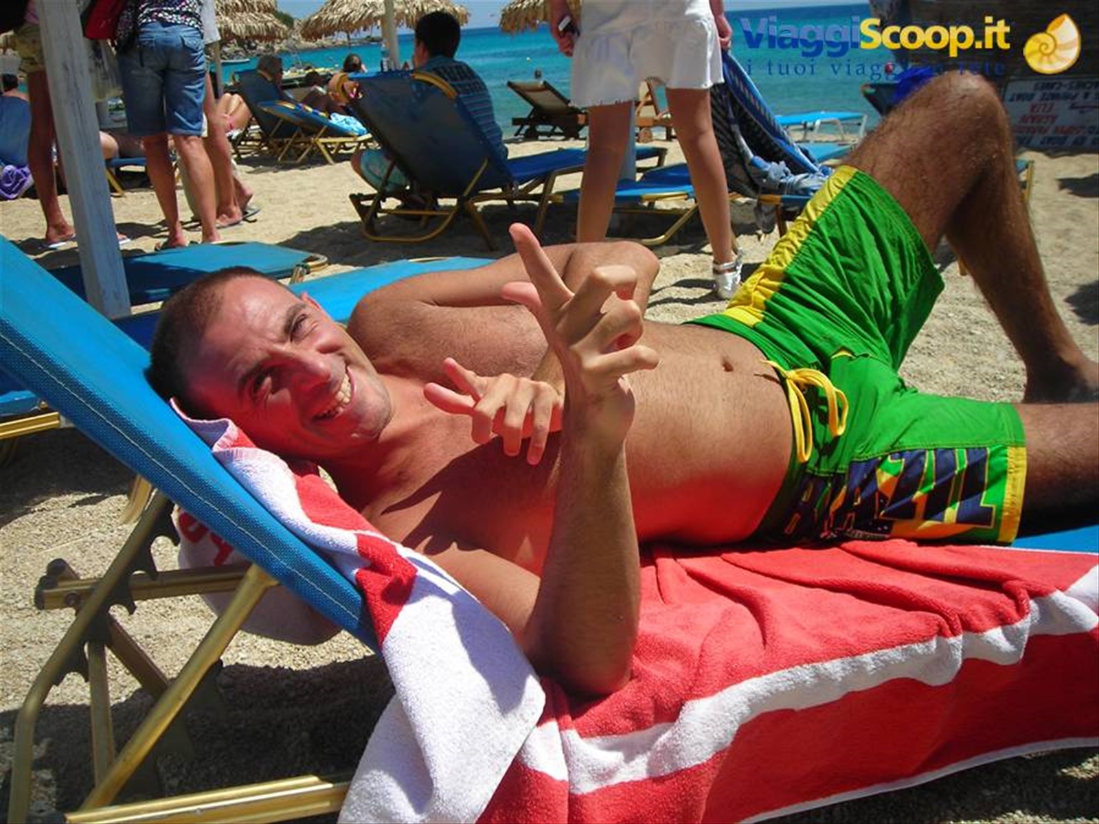 Rochi al Tropicana prima del party
