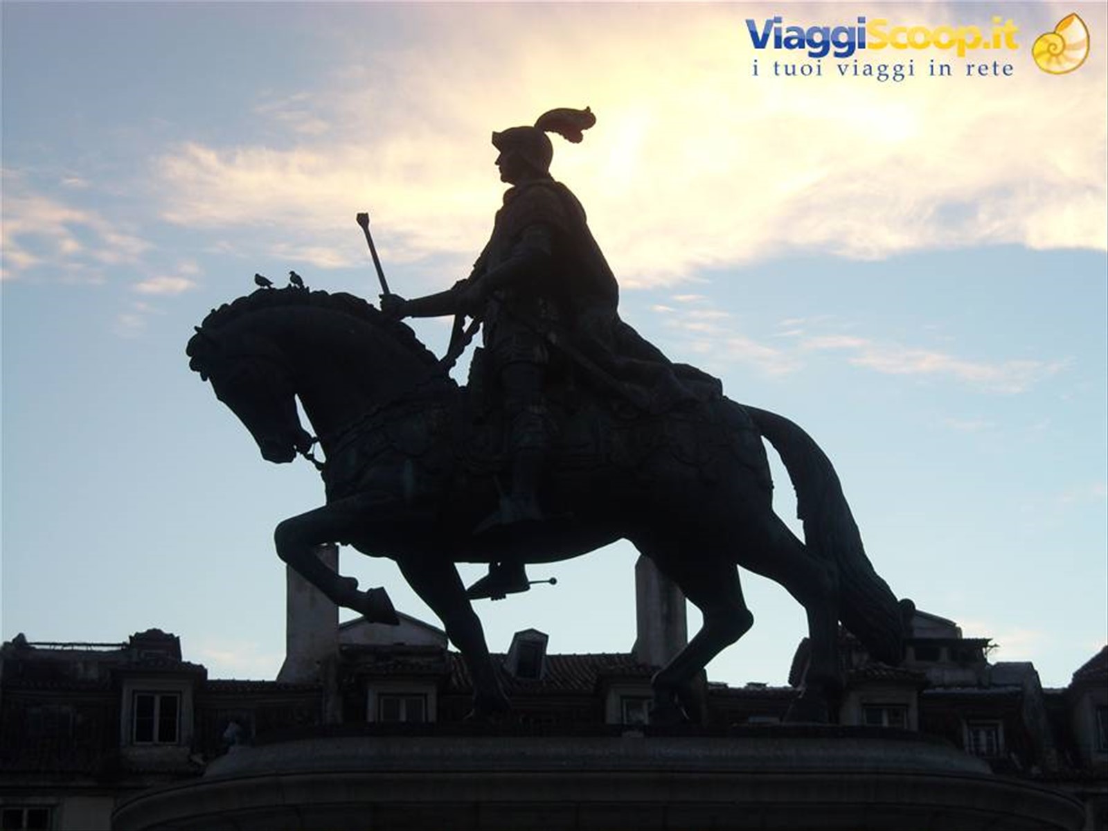 controluce statua Eq.di Dom Joào Das Regras-Lisbona