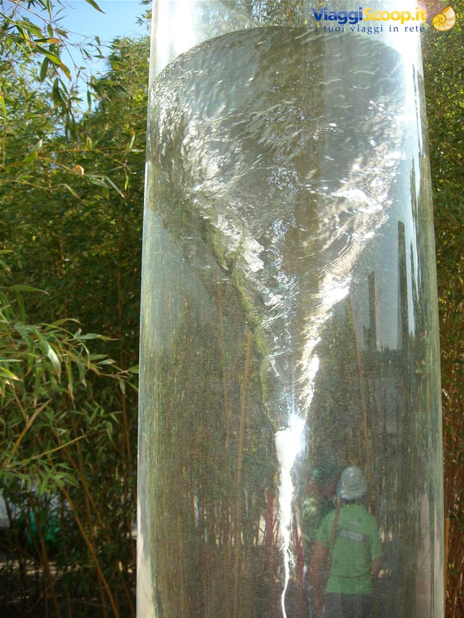 vortice d'acqua-Jardins da Agua-Lisbona