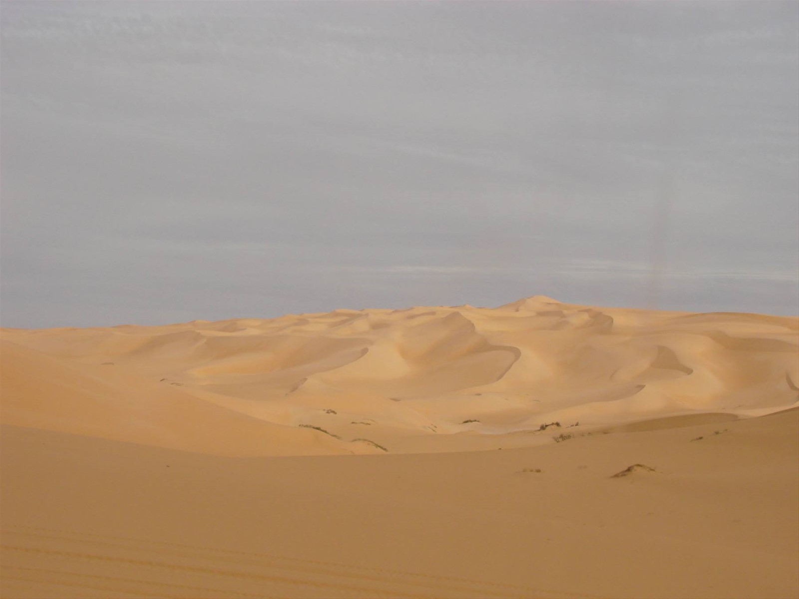 un ultimo sguardo al deserto...