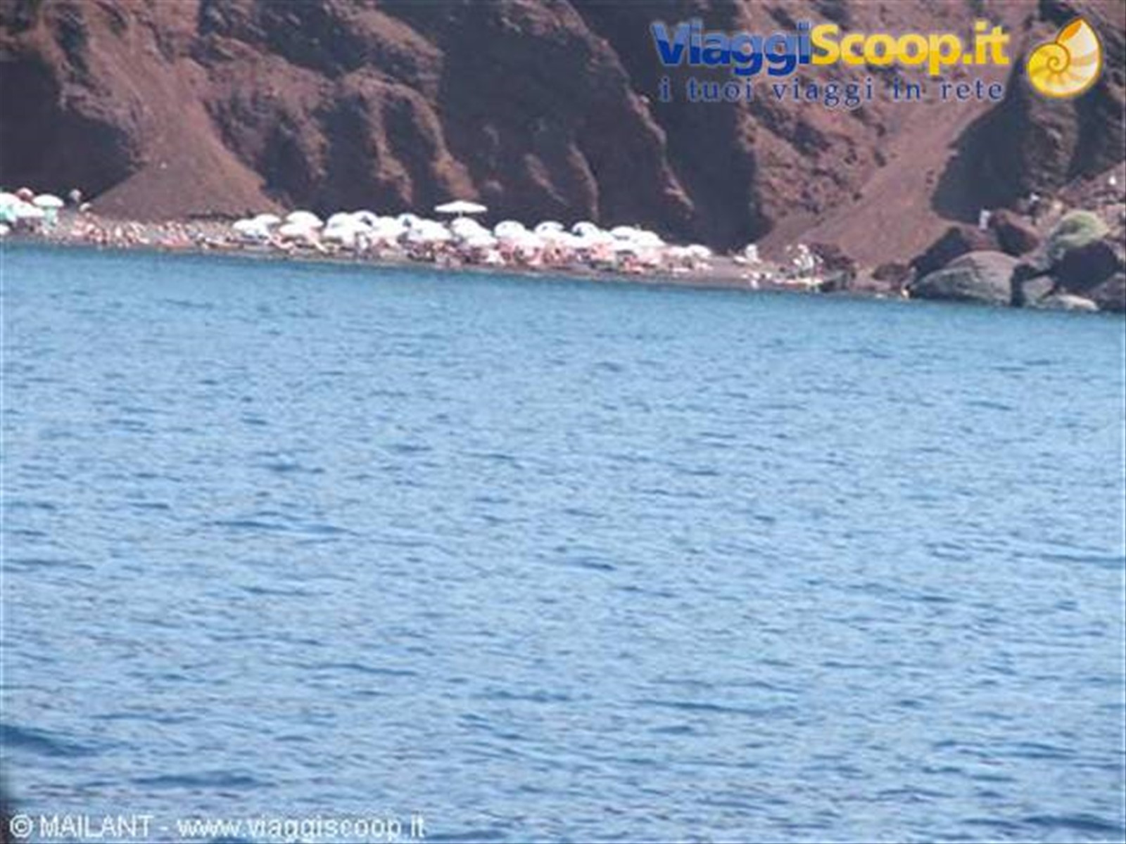 La famosa....RED BEACH....Santorini-Spiaggia Rossa