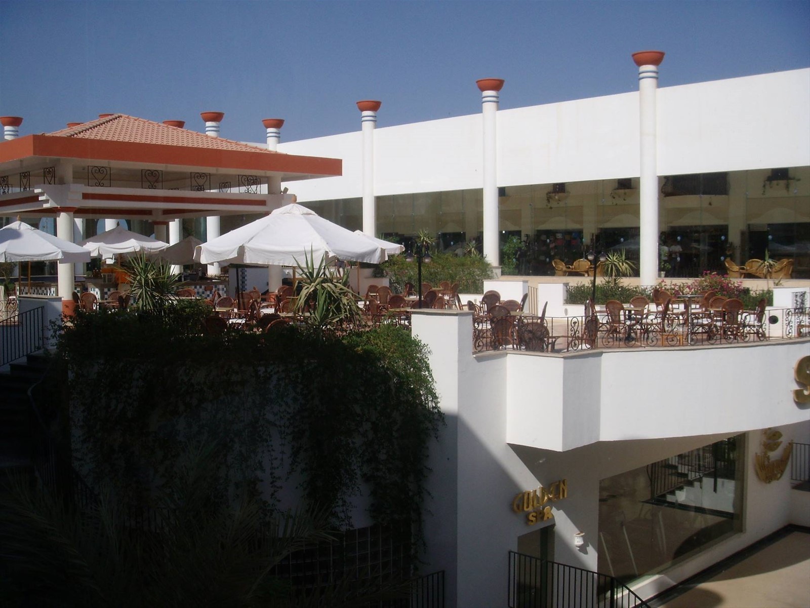 patio bar, palestra e SPA