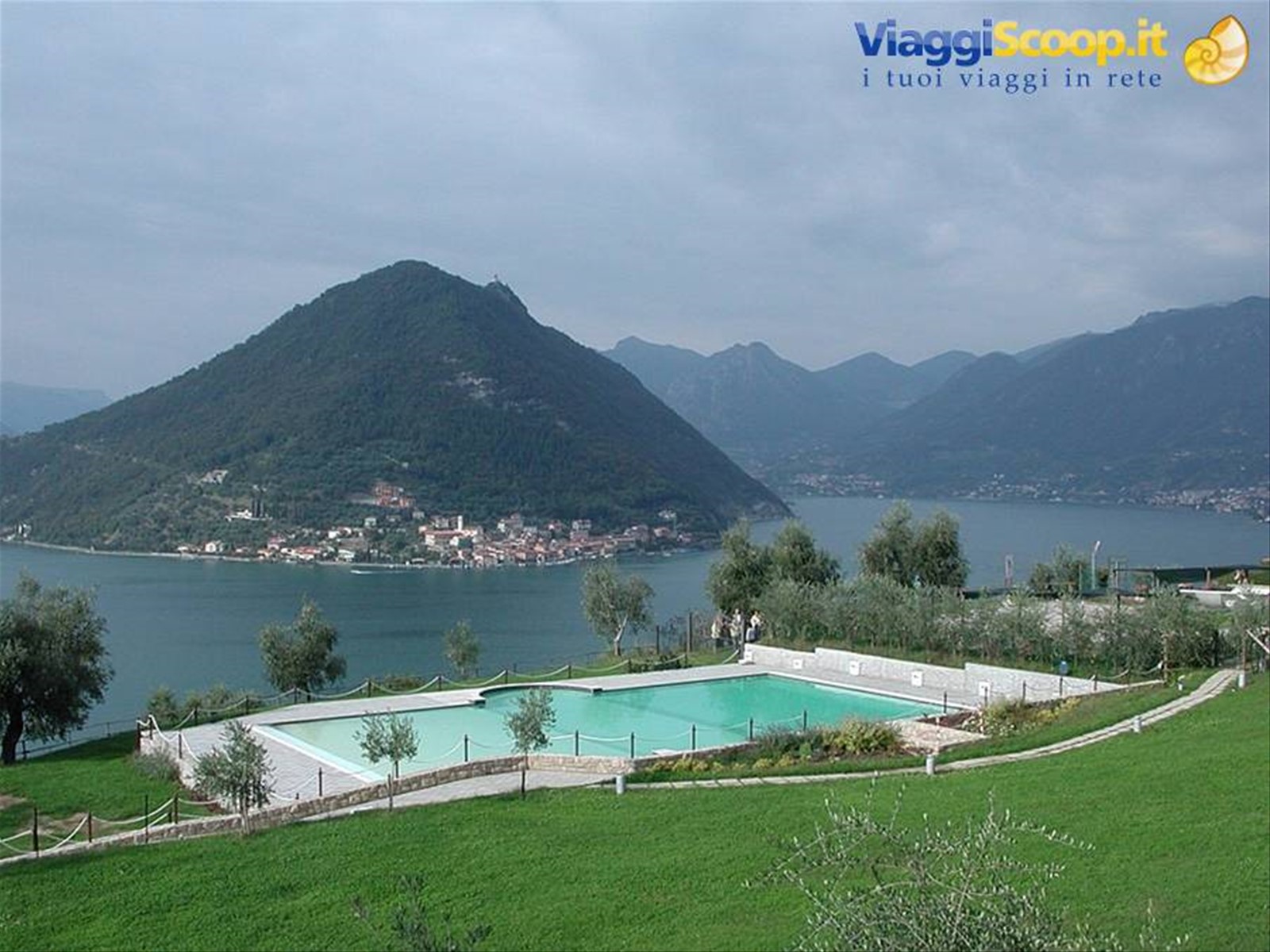 Panorama dalla via Valeriana