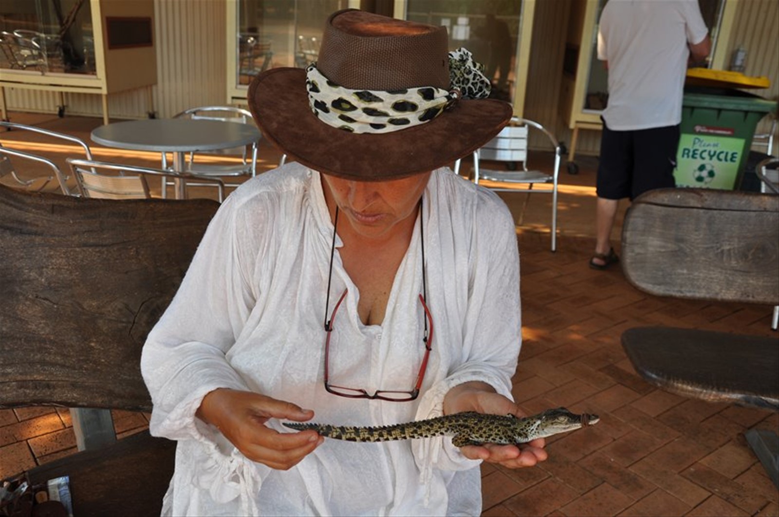 piccolo di coccodrillo di mare