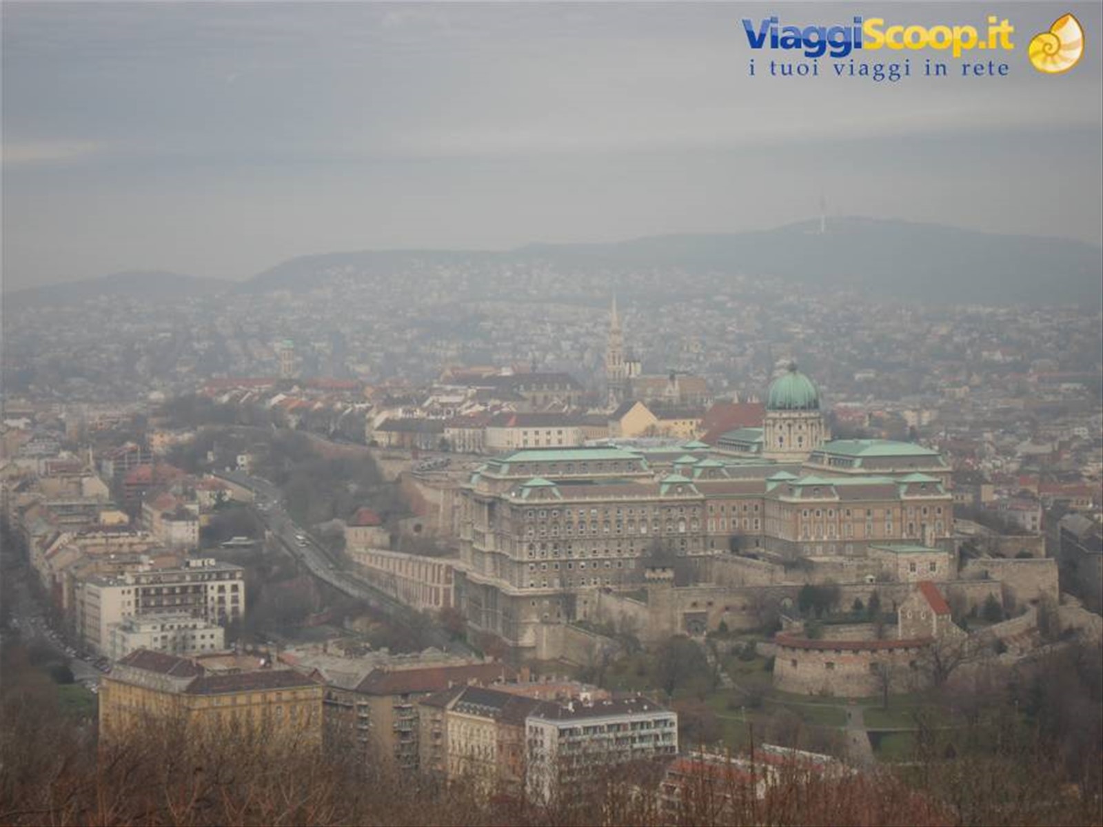 Vista di Budapest dall'alto