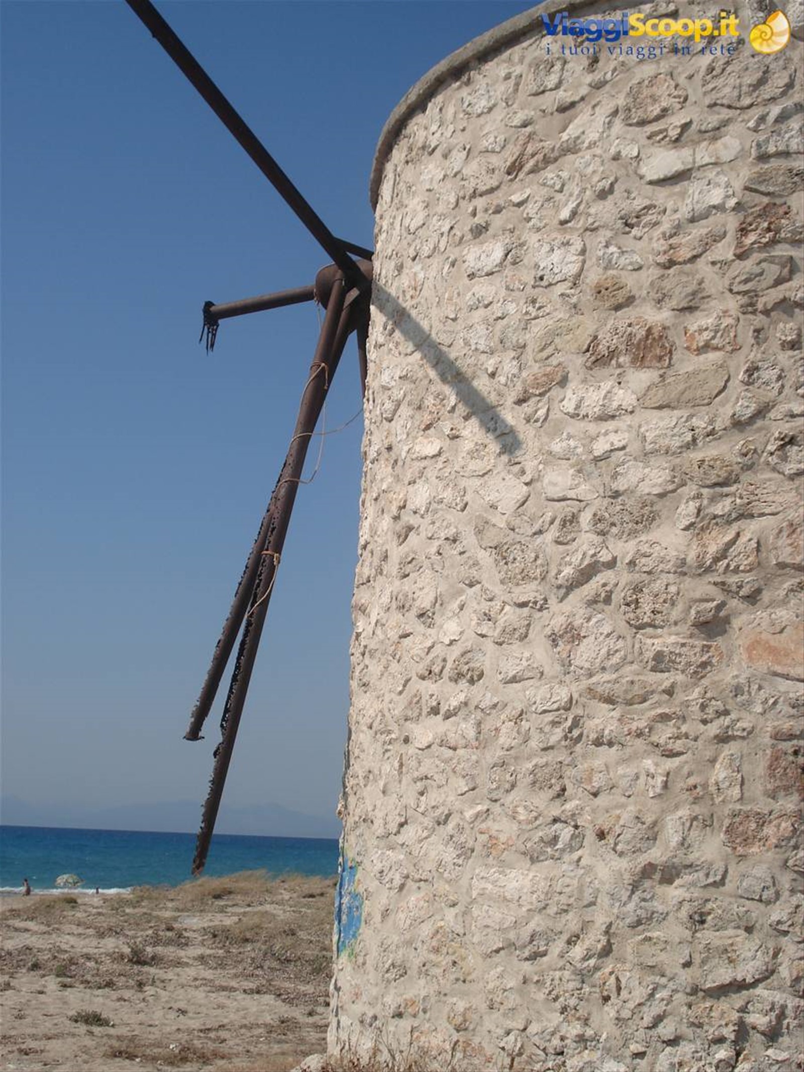 I mulini della spiaggia di Agios Ioannis