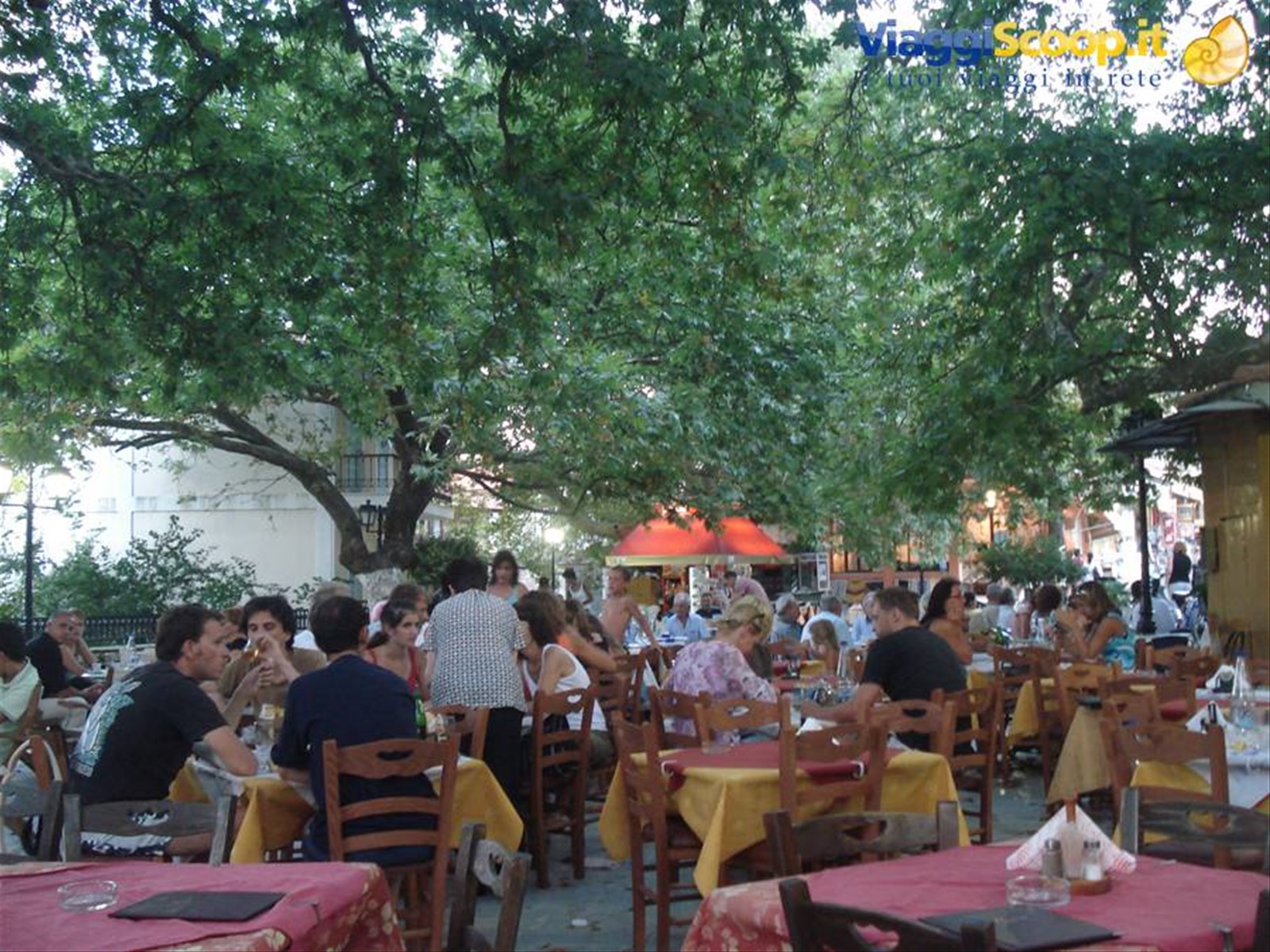 Il caratteristico centro di Karja
