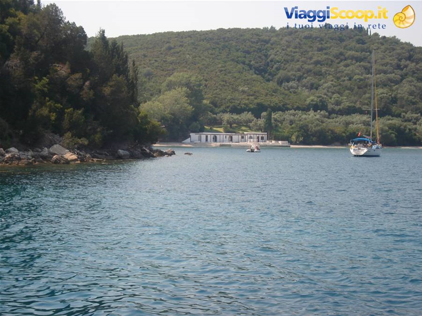 Isola Skorpios - la depandance di Onassis