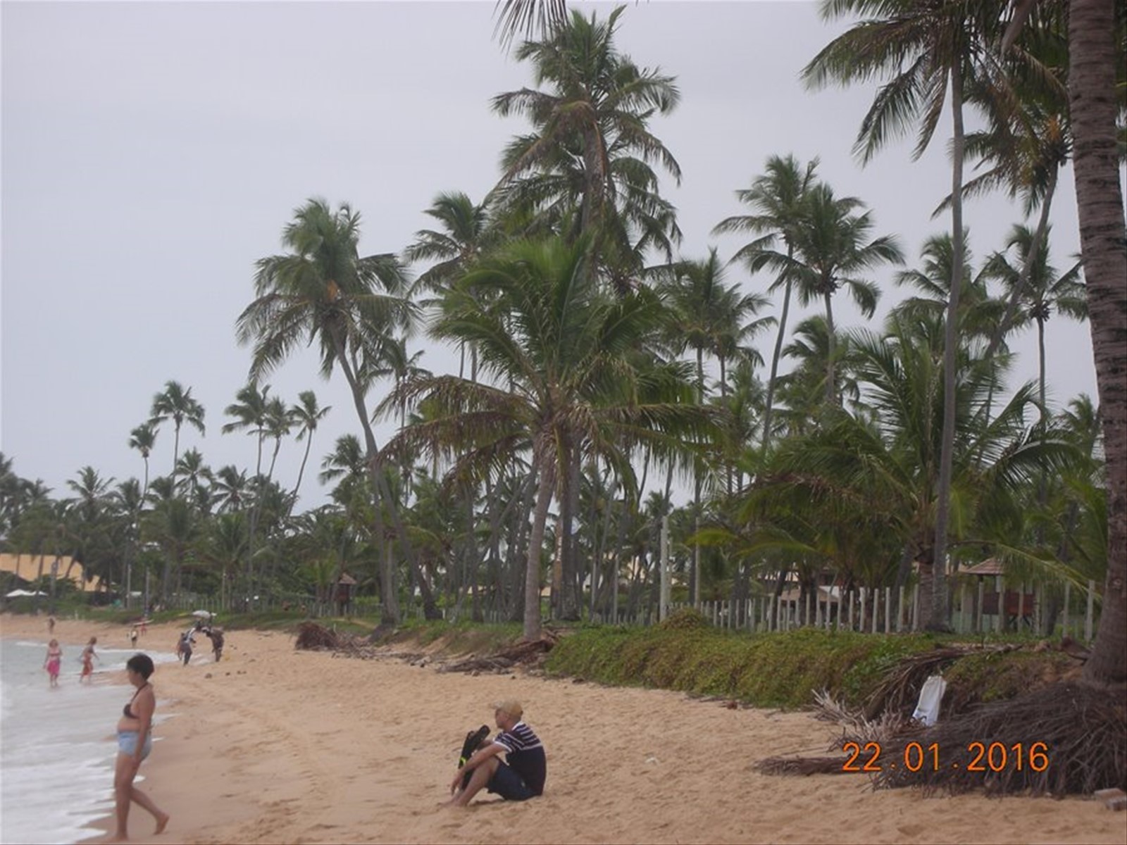 La spiaggia di Praia do Forte