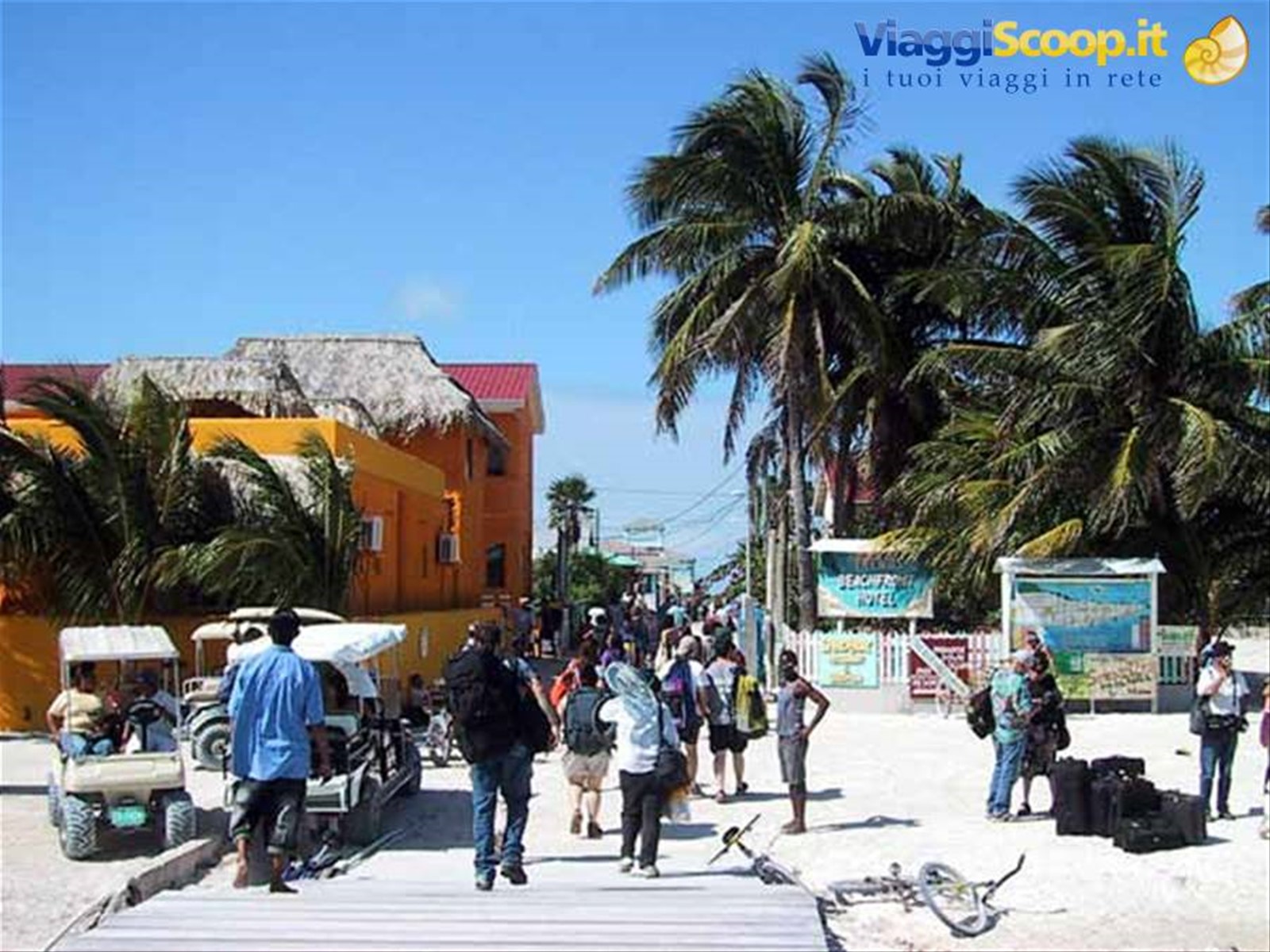 Caye Caulker,imbarcadero
