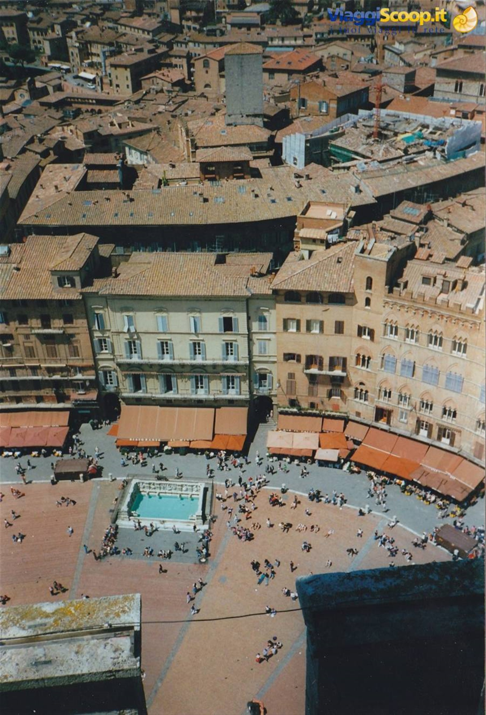 SIENA - Il Campo dalla Torre del Mangia