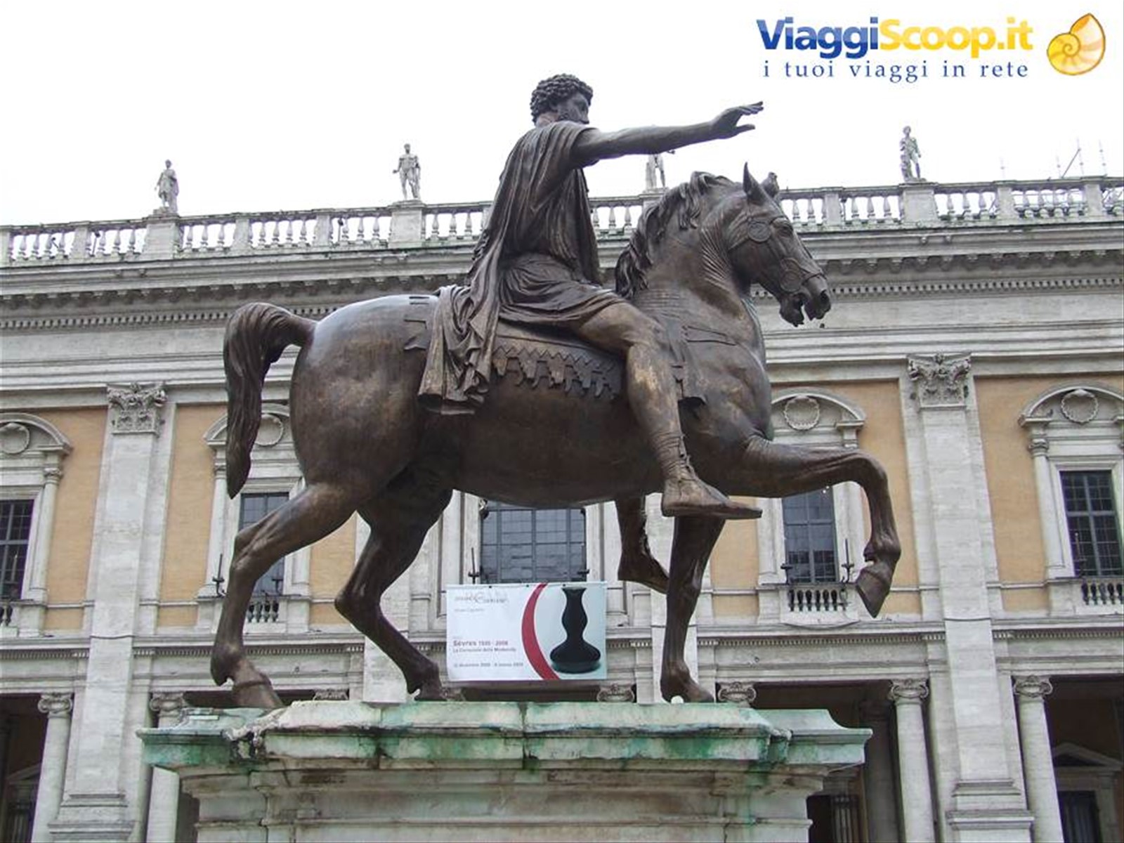 ROMA - Statua Equestre di Marco Aurelio sul Campidoglio