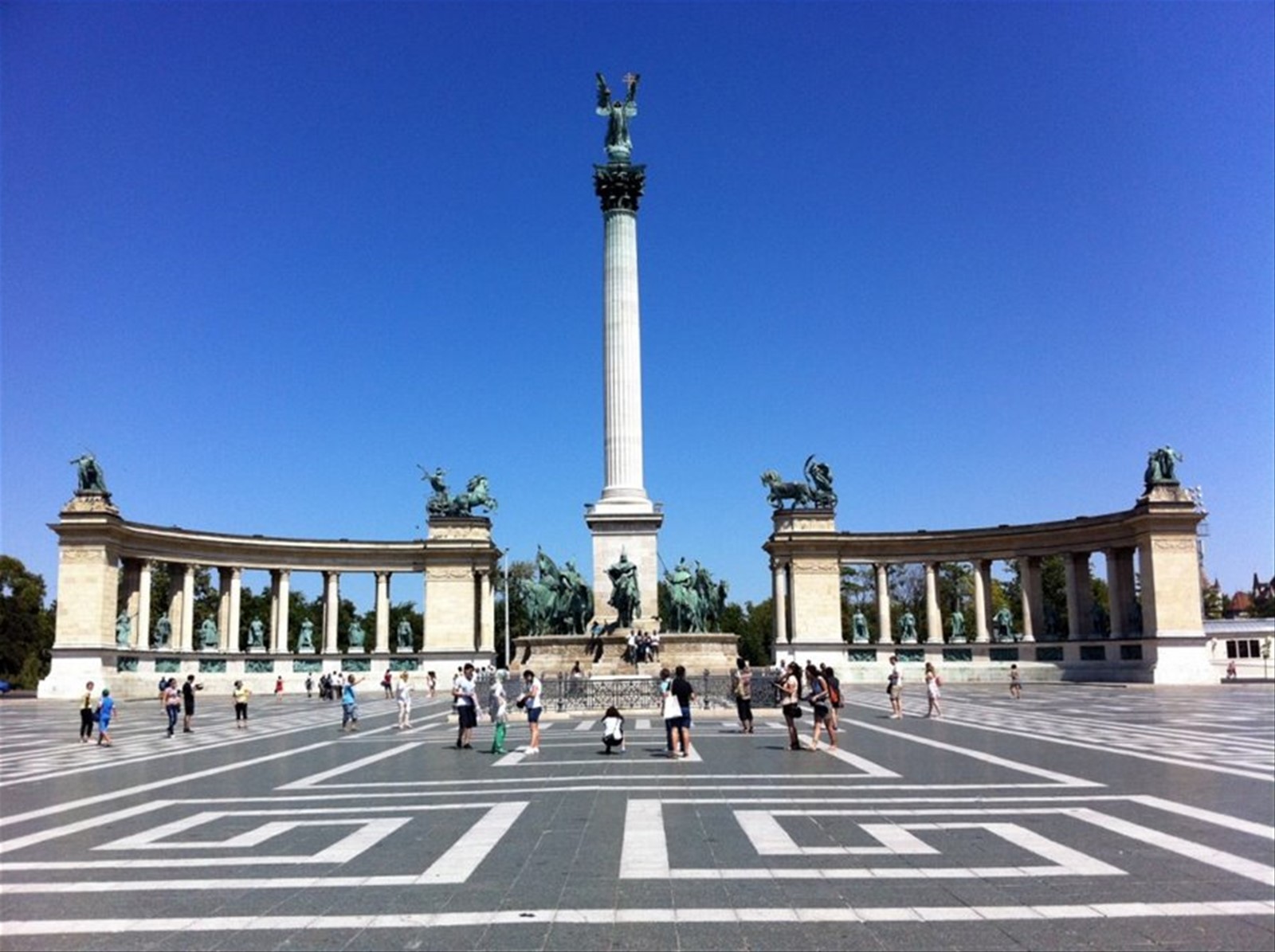 Budapest Piazza degli Eroi