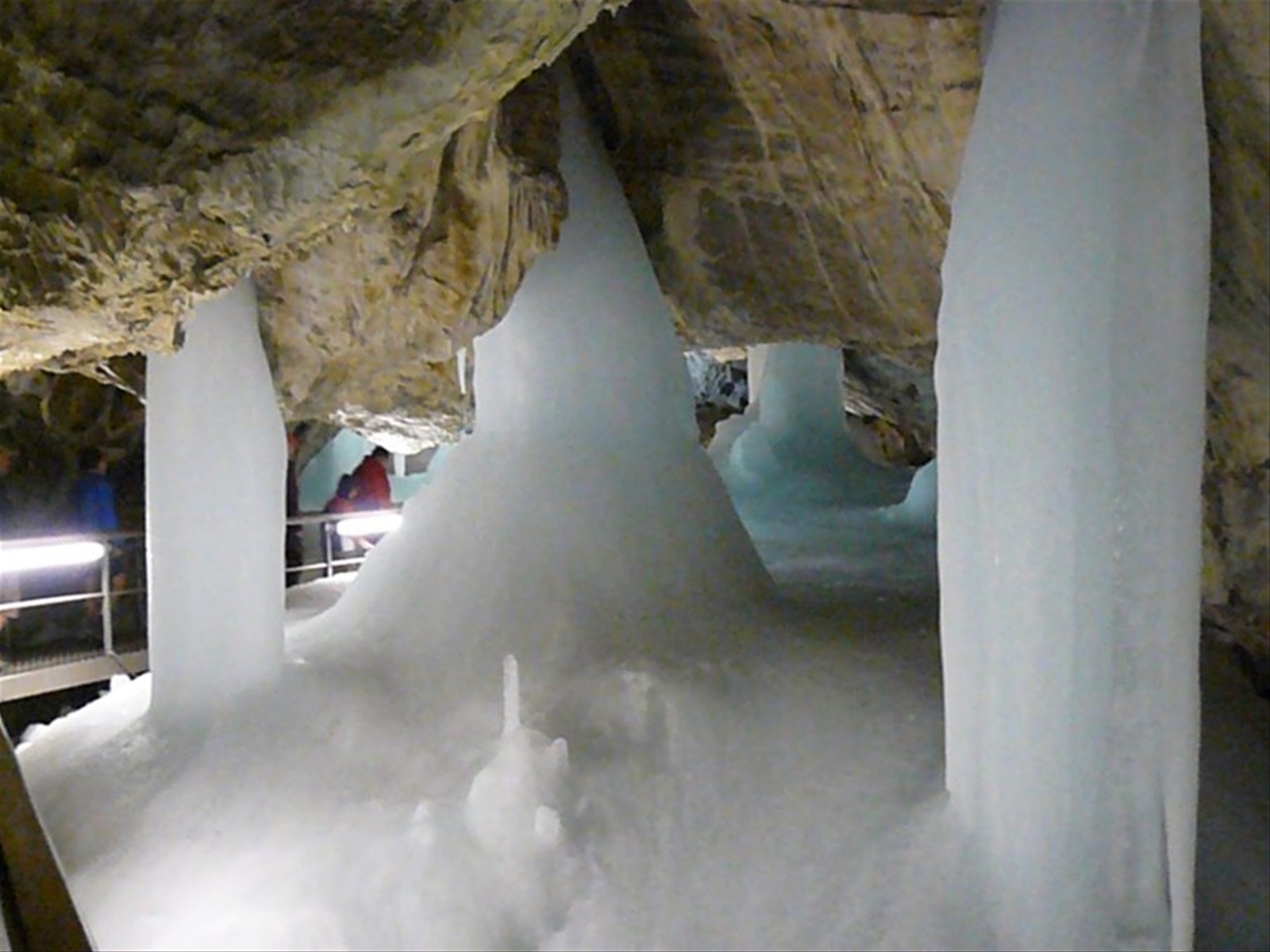 grotta di ghiaccio Demänovska