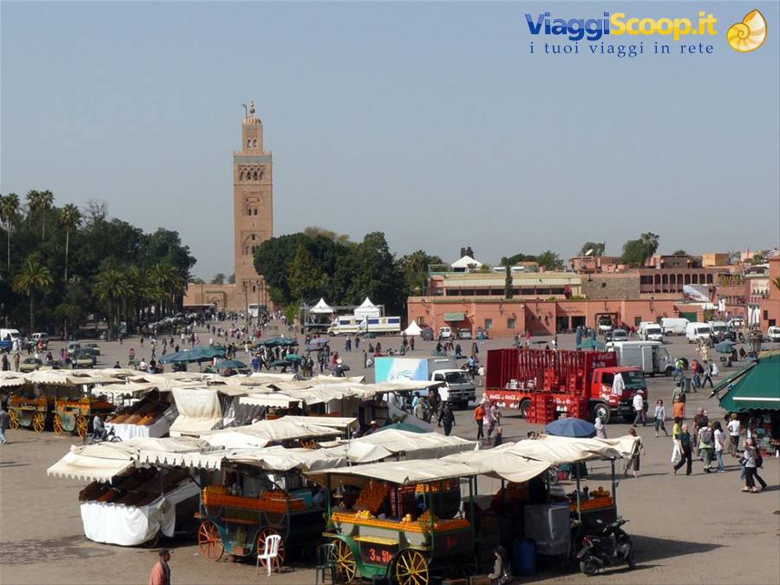 Marrakech piazza Djemaa El Fna