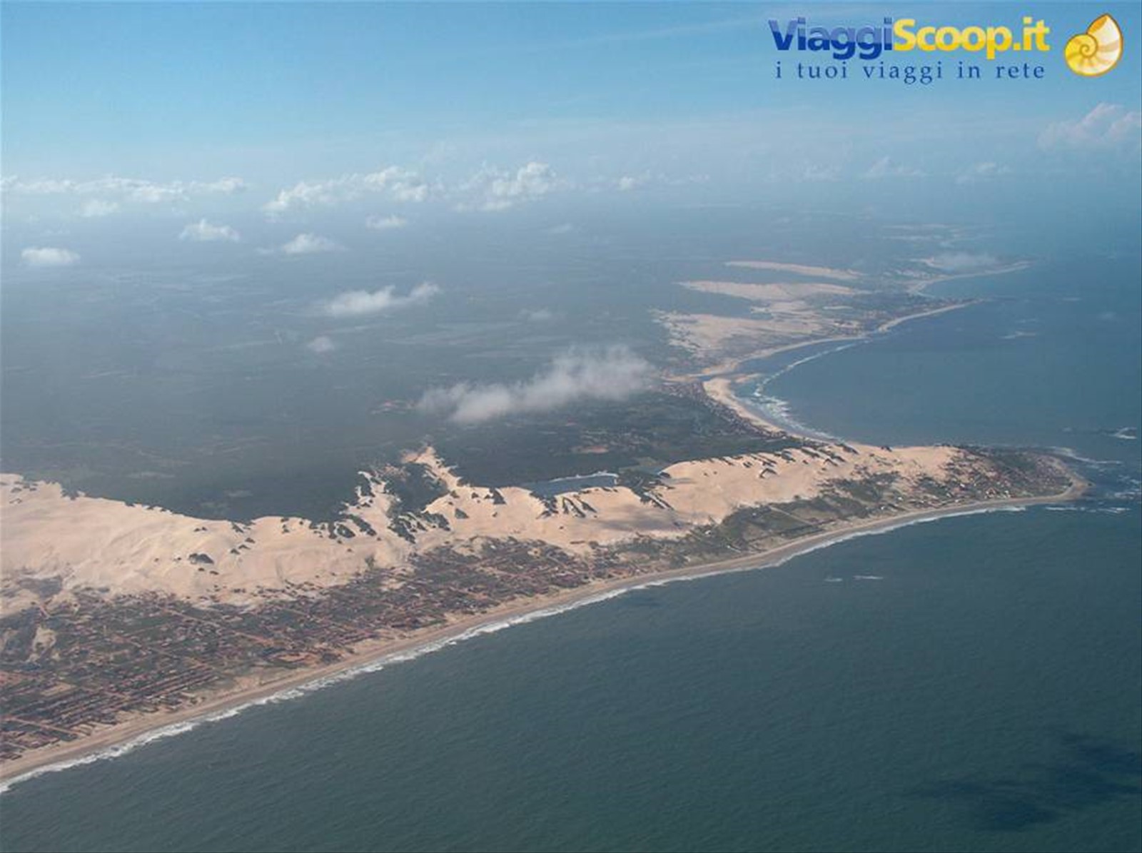 volando via