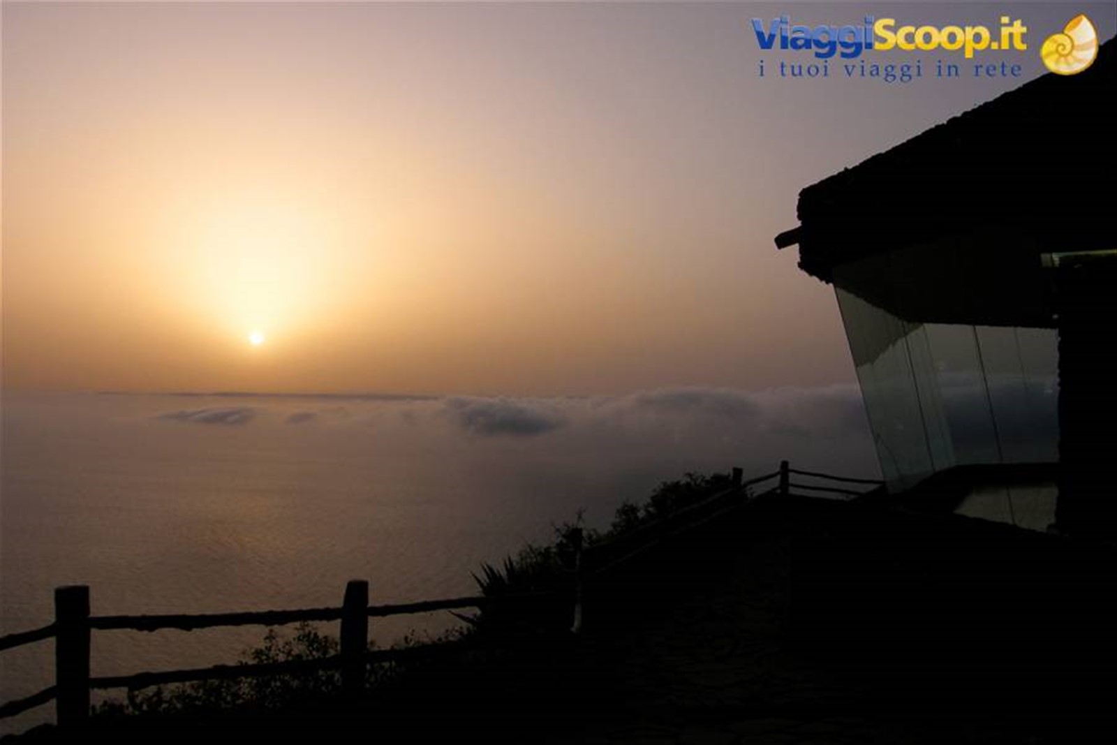 Tramonto dal Mirador de la Peña