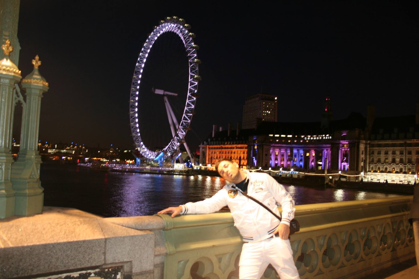 london eye by night