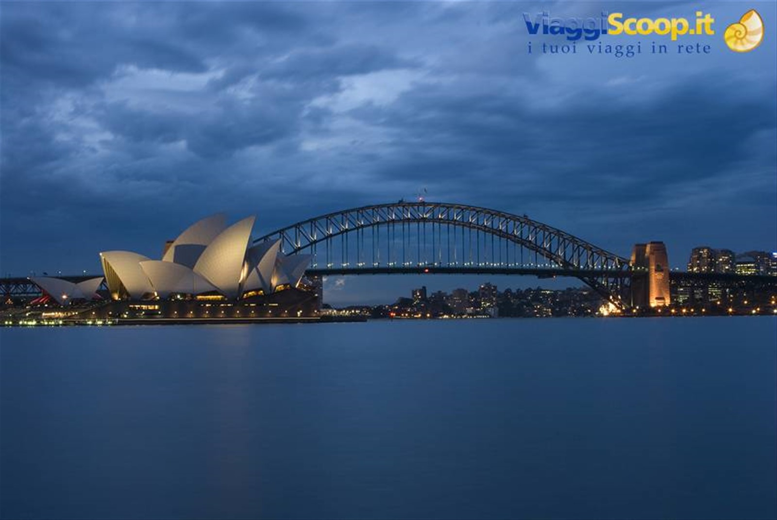Sydney harbour con opera house