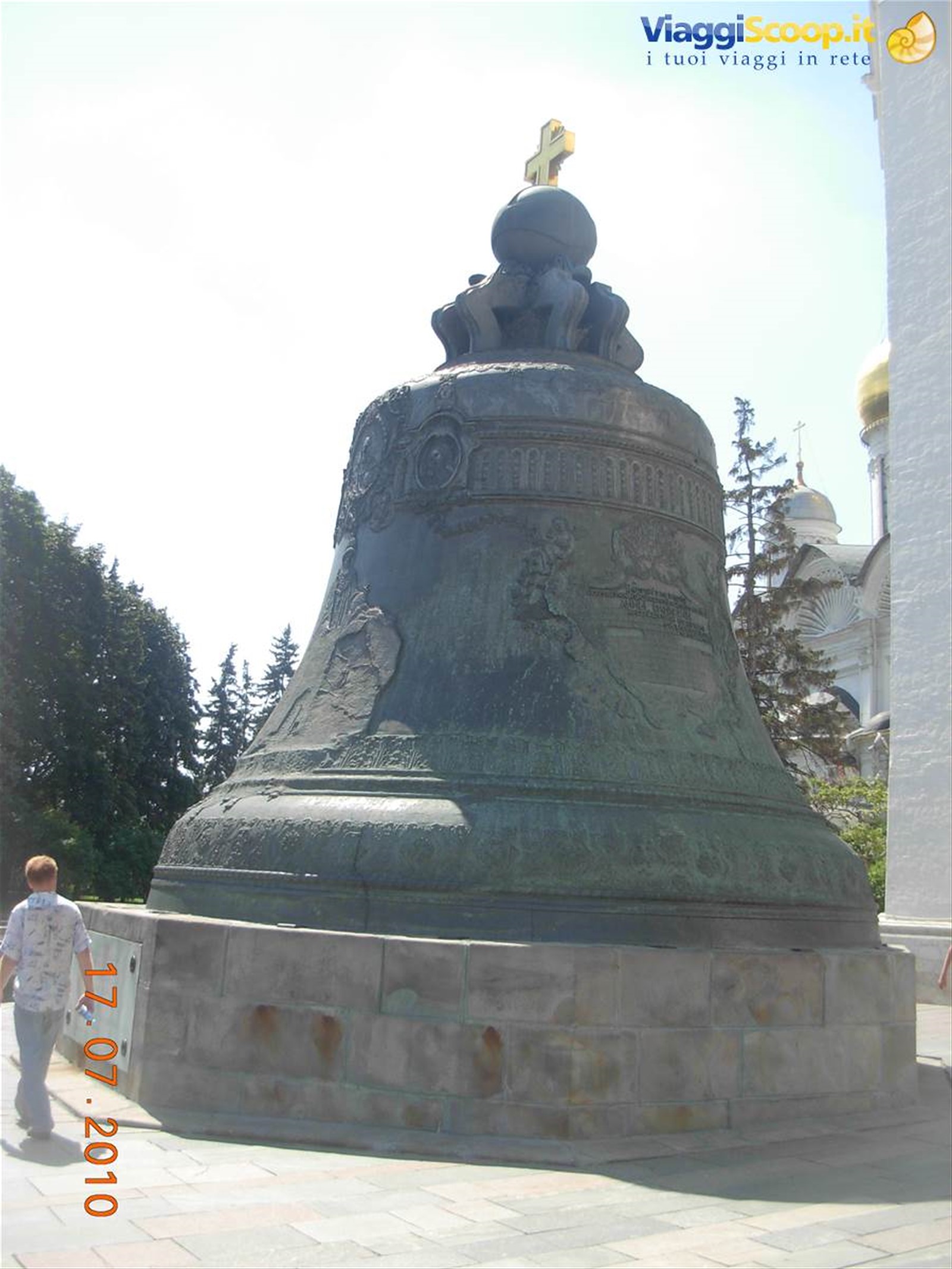 Mosca - Cremlino, campana dello Zar