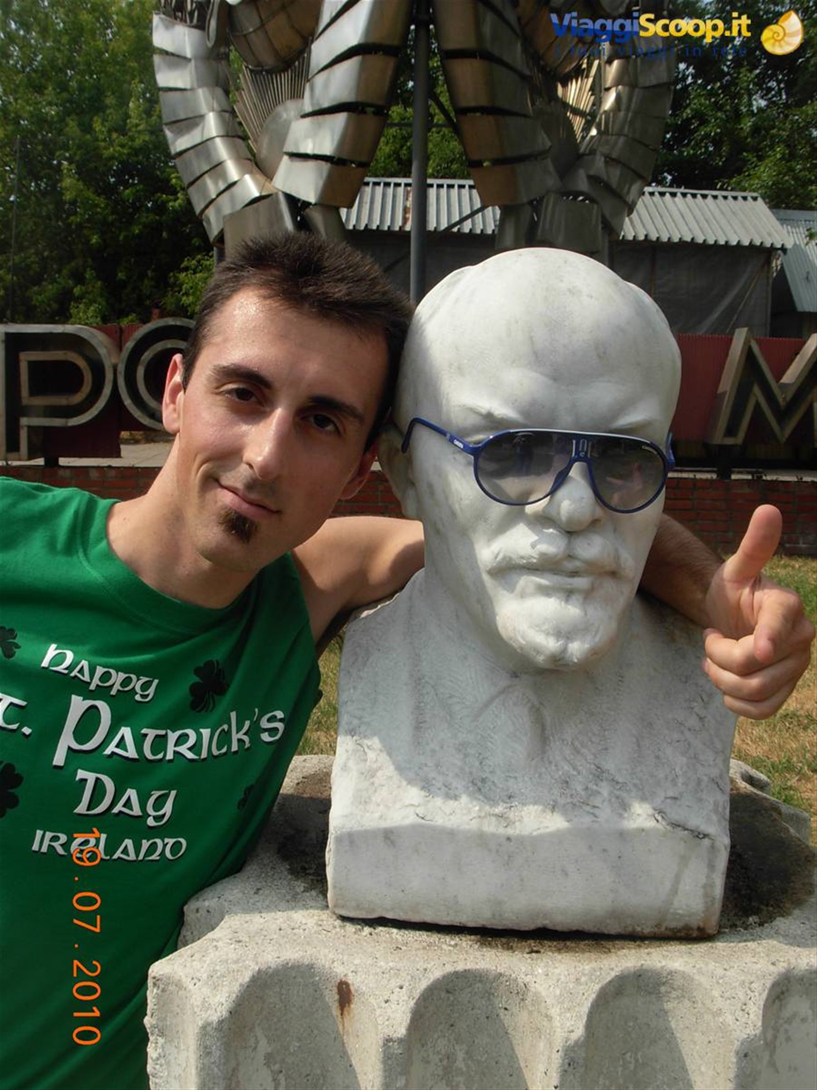 Mosca - parco Iskusstv, con un amico!