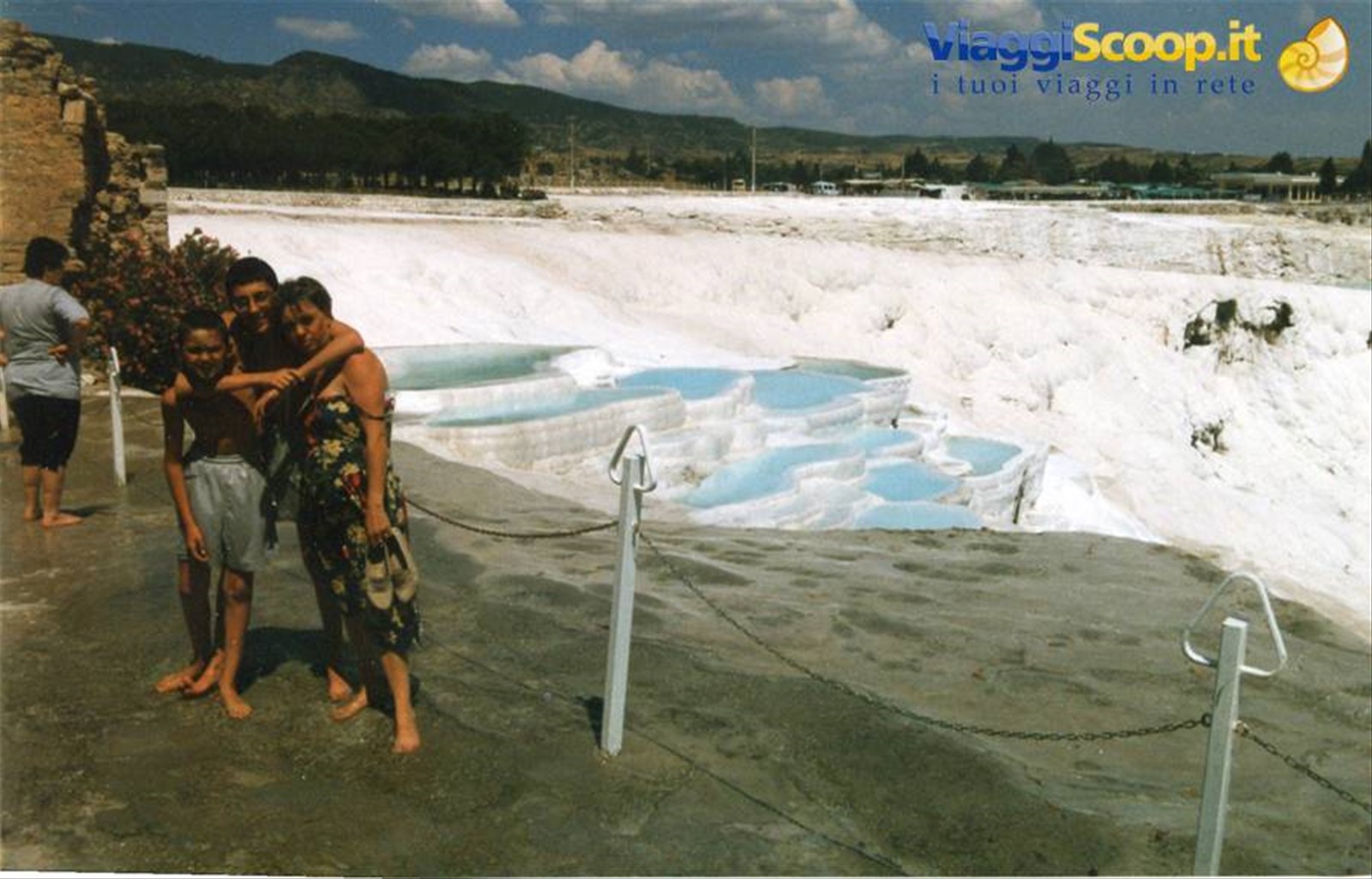 Pamukkale - bagno nellla sorgente calda