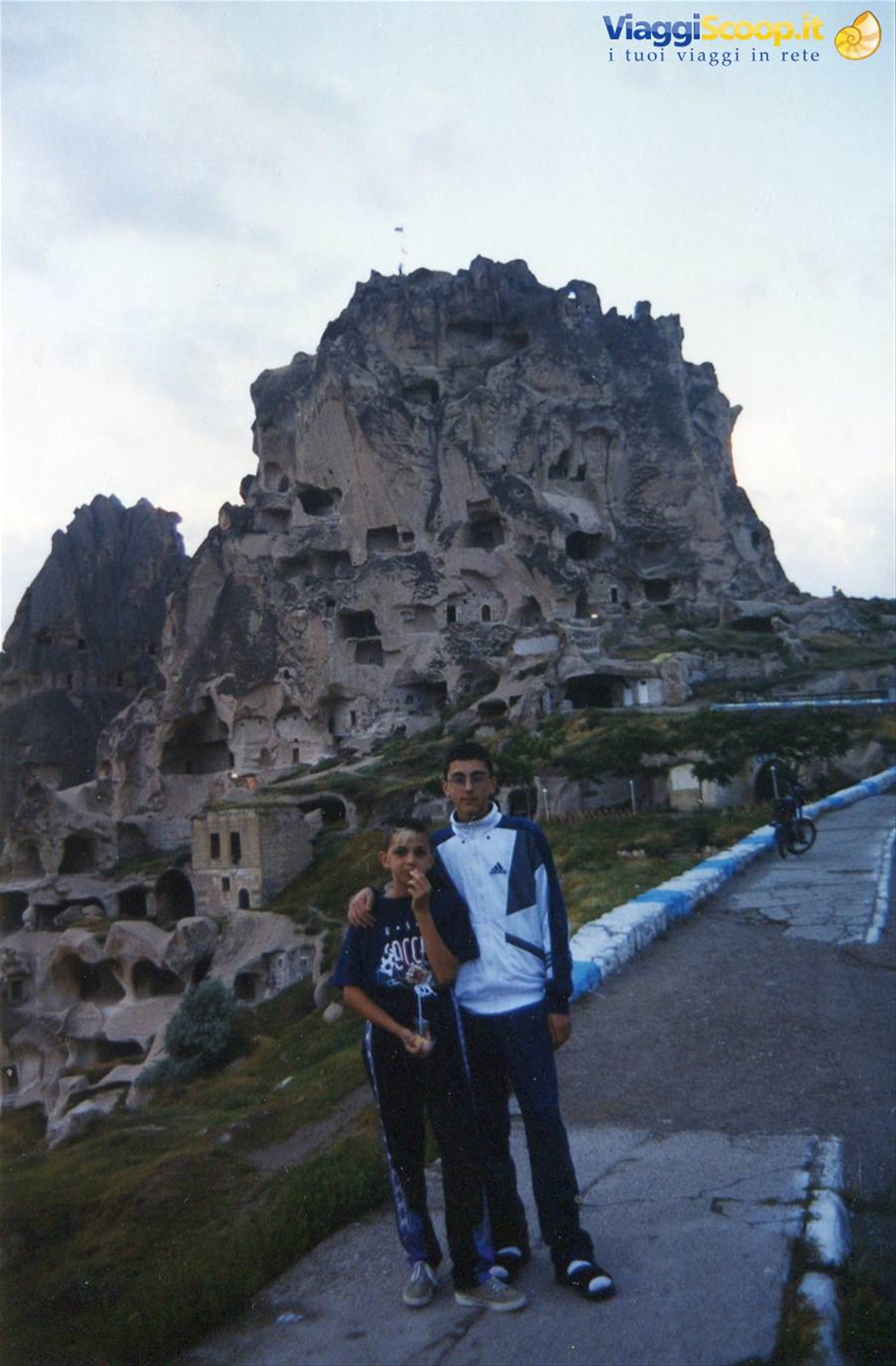 Uchisar - case nelle montagne