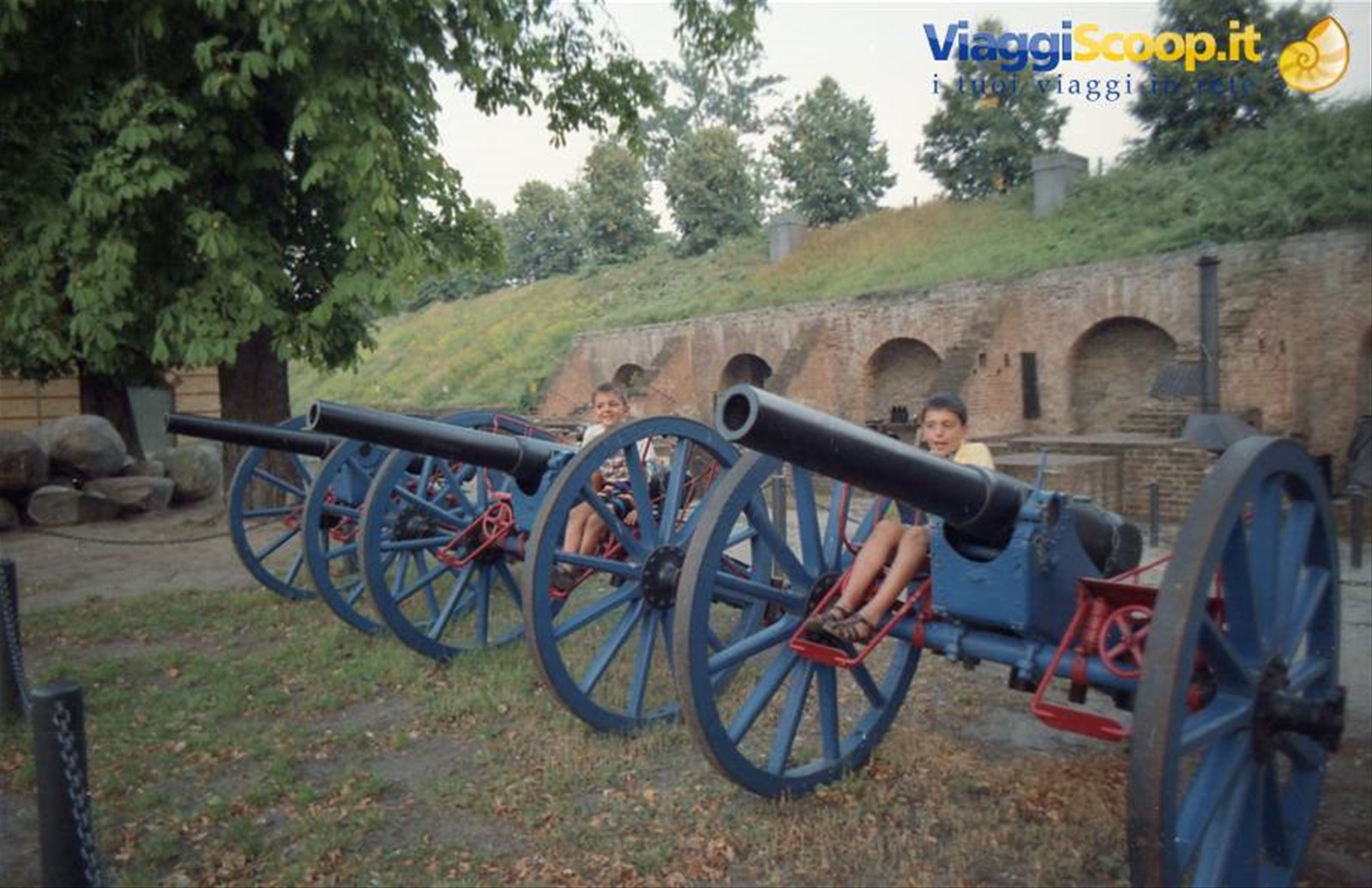Potsdam - sui cannoni