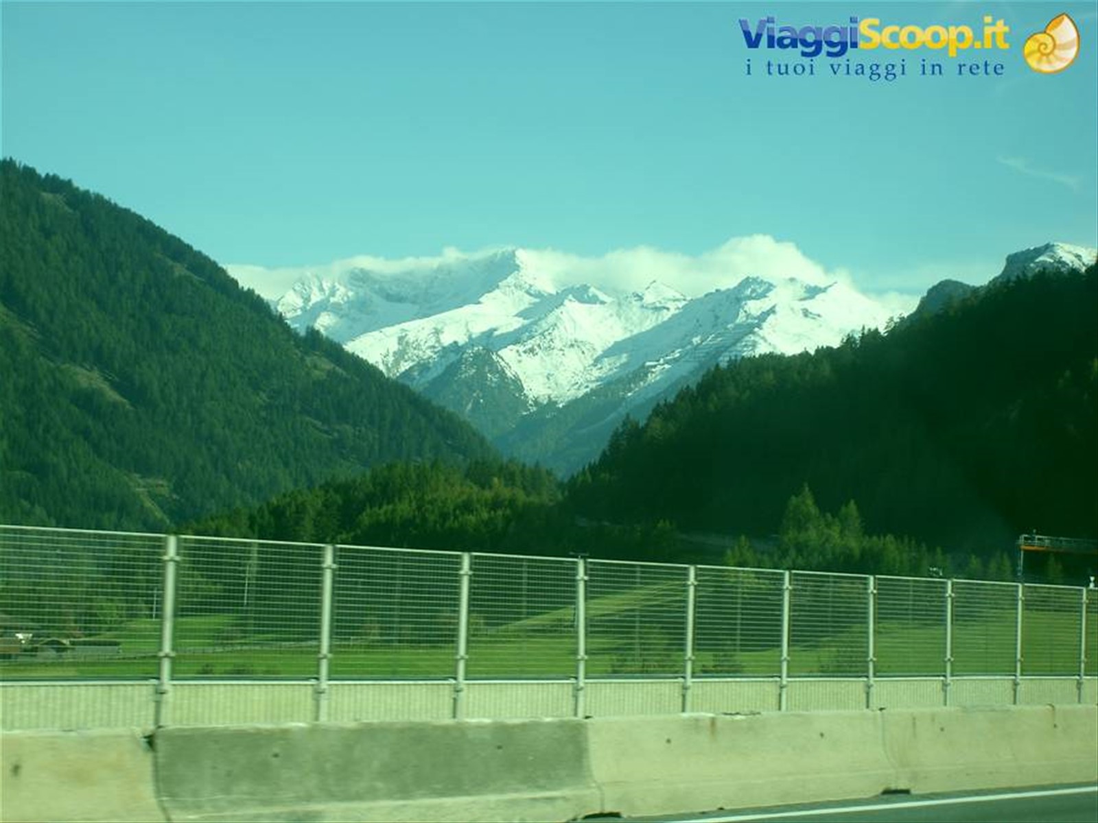 Panorama dall'autostrada