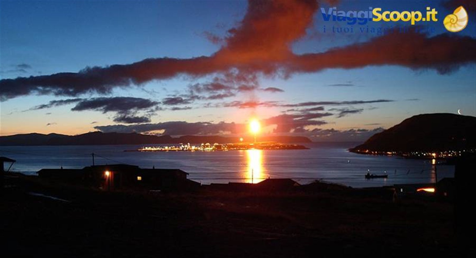 HAMMERFEST AL TRAMONTO