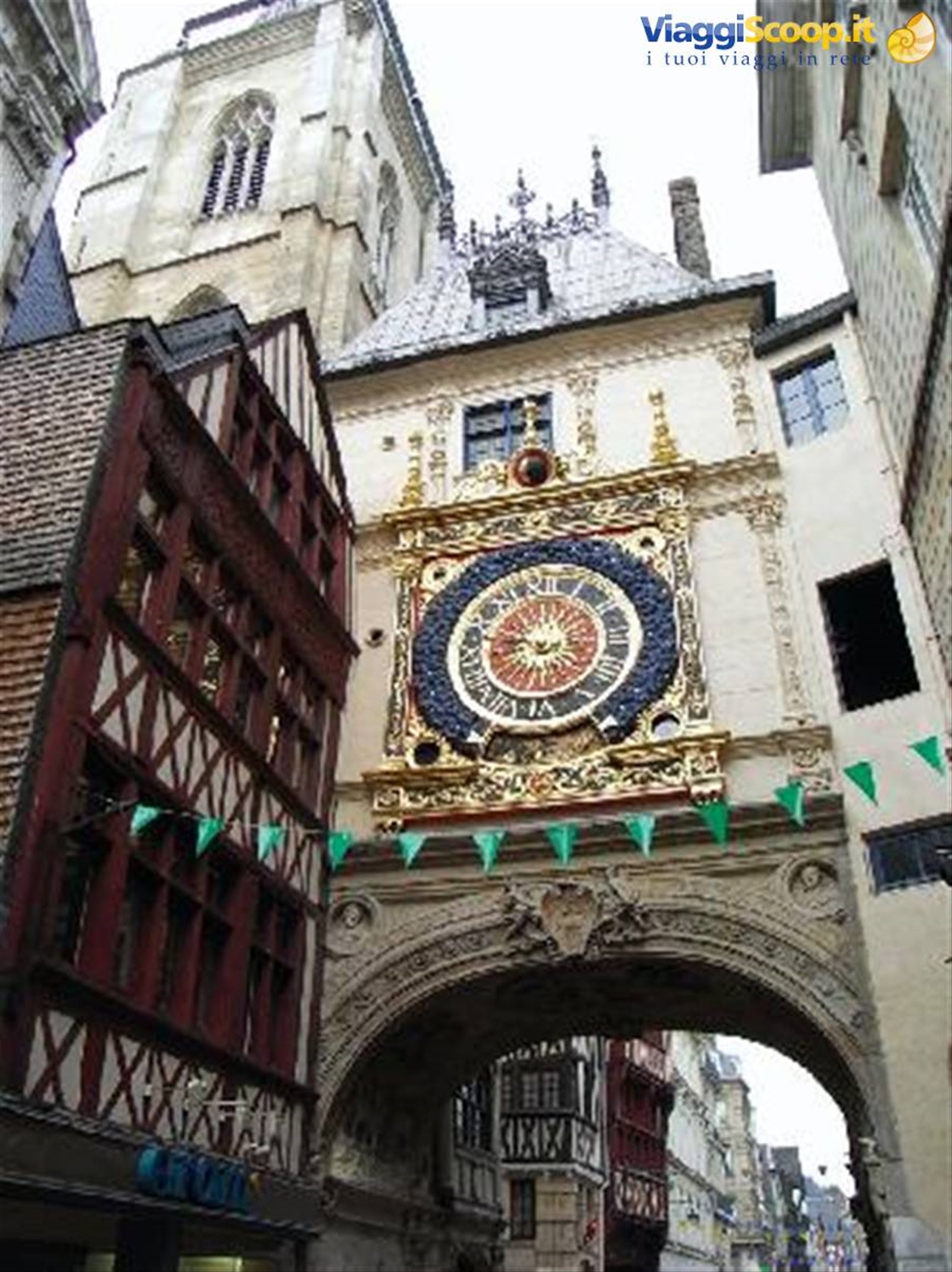 Rouen, il grande orologio